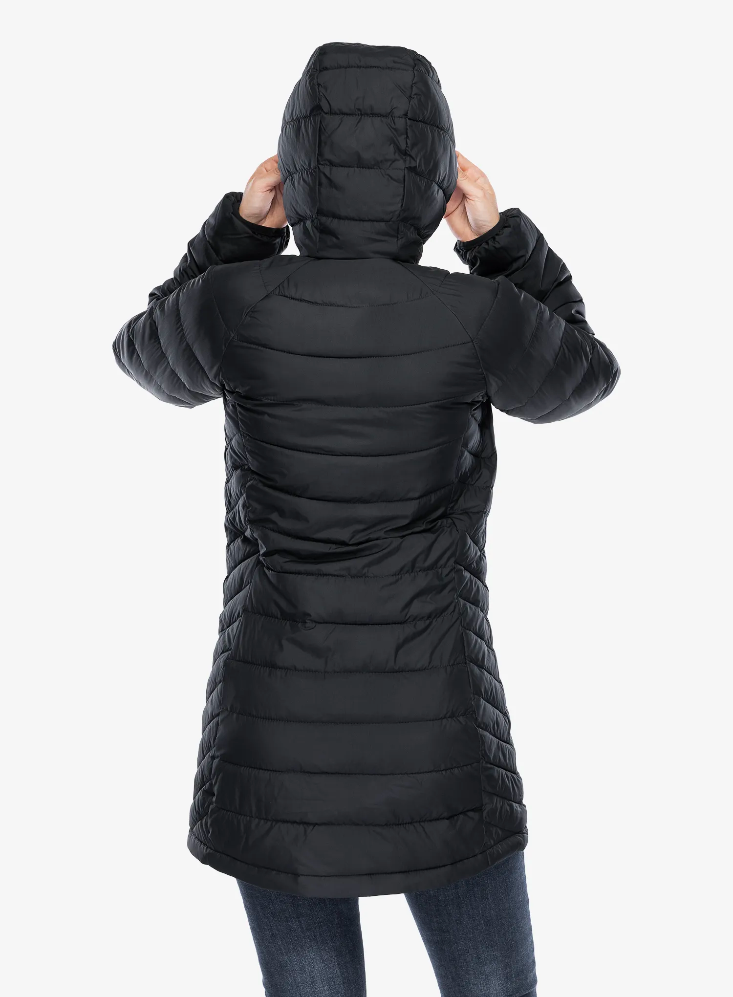 Dámský kabát Columbia Powder Lite II Mid Jacket - black