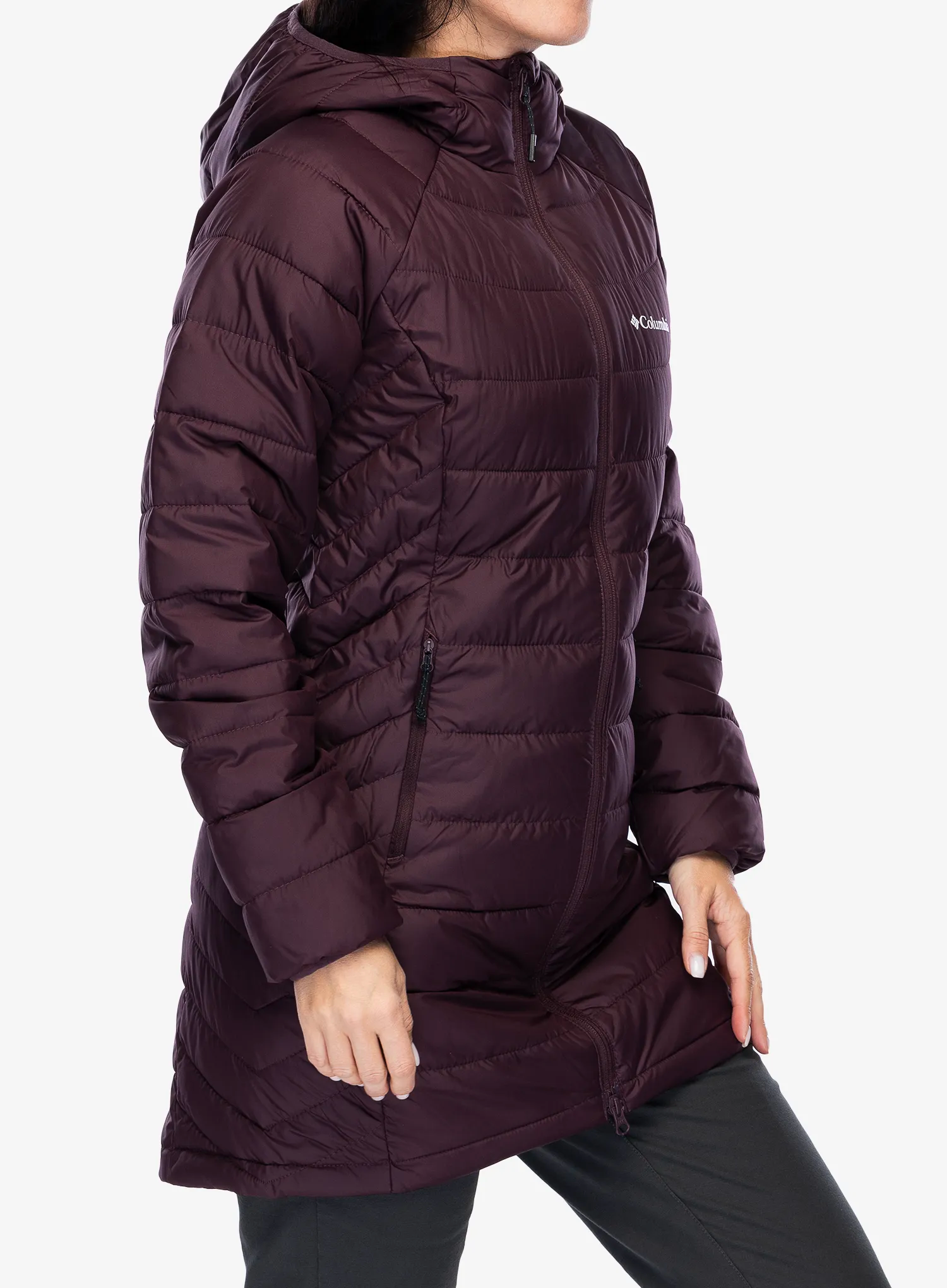 Dámský kabát Columbia Powder Lite II Mid Jacket - moonvista