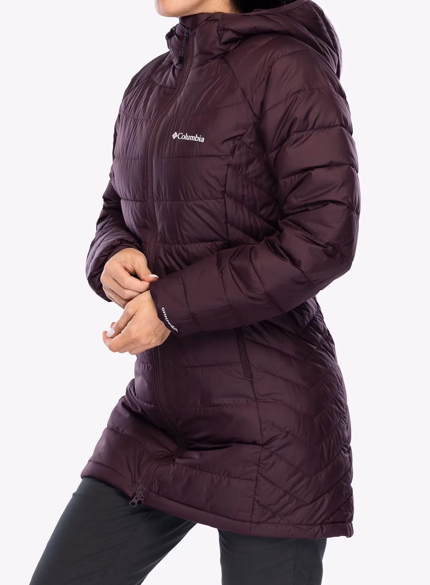 Dámský kabát Columbia Powder Lite II Mid Jacket - moonvista