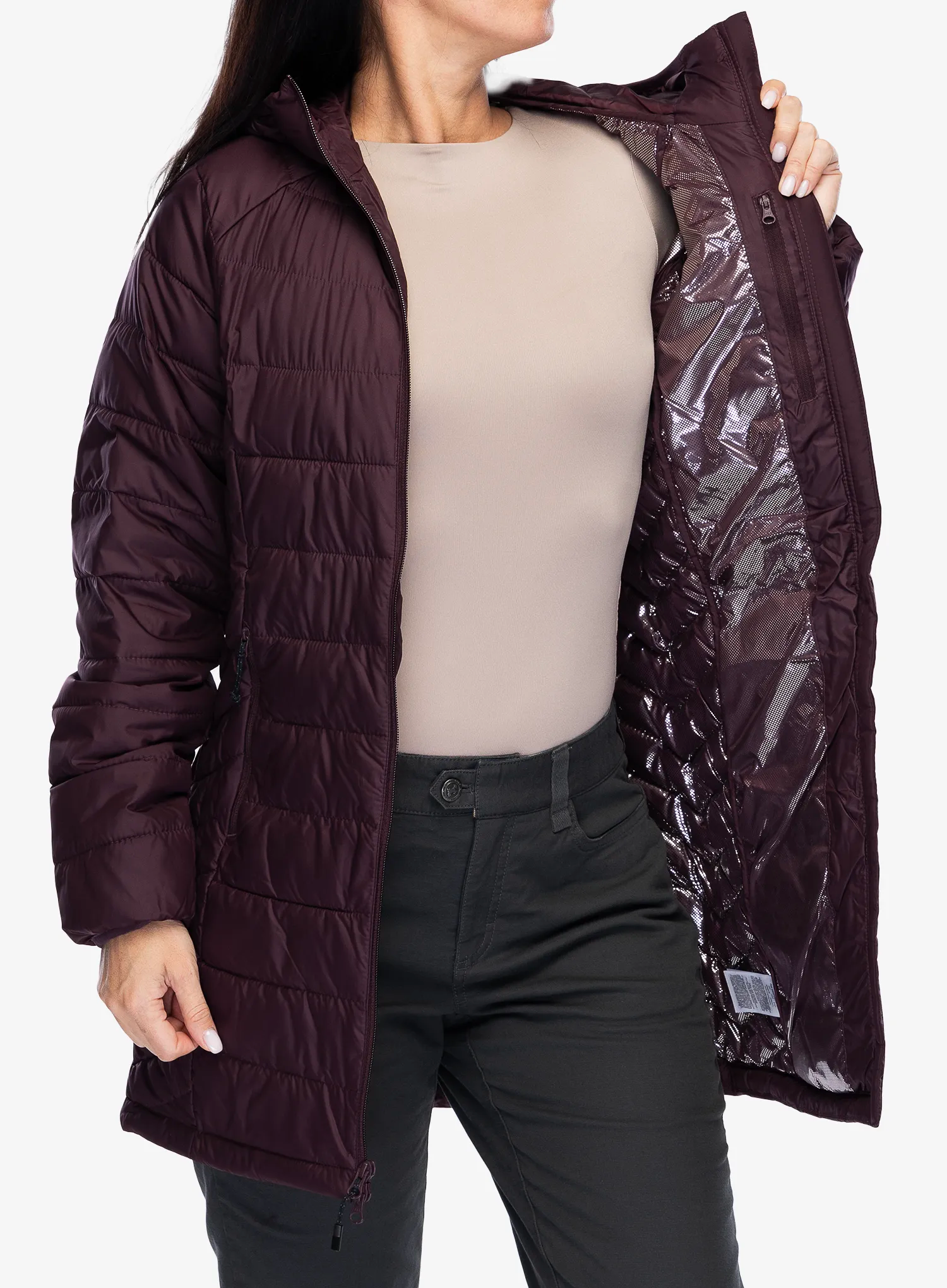 Dámský kabát Columbia Powder Lite II Mid Jacket - moonvista