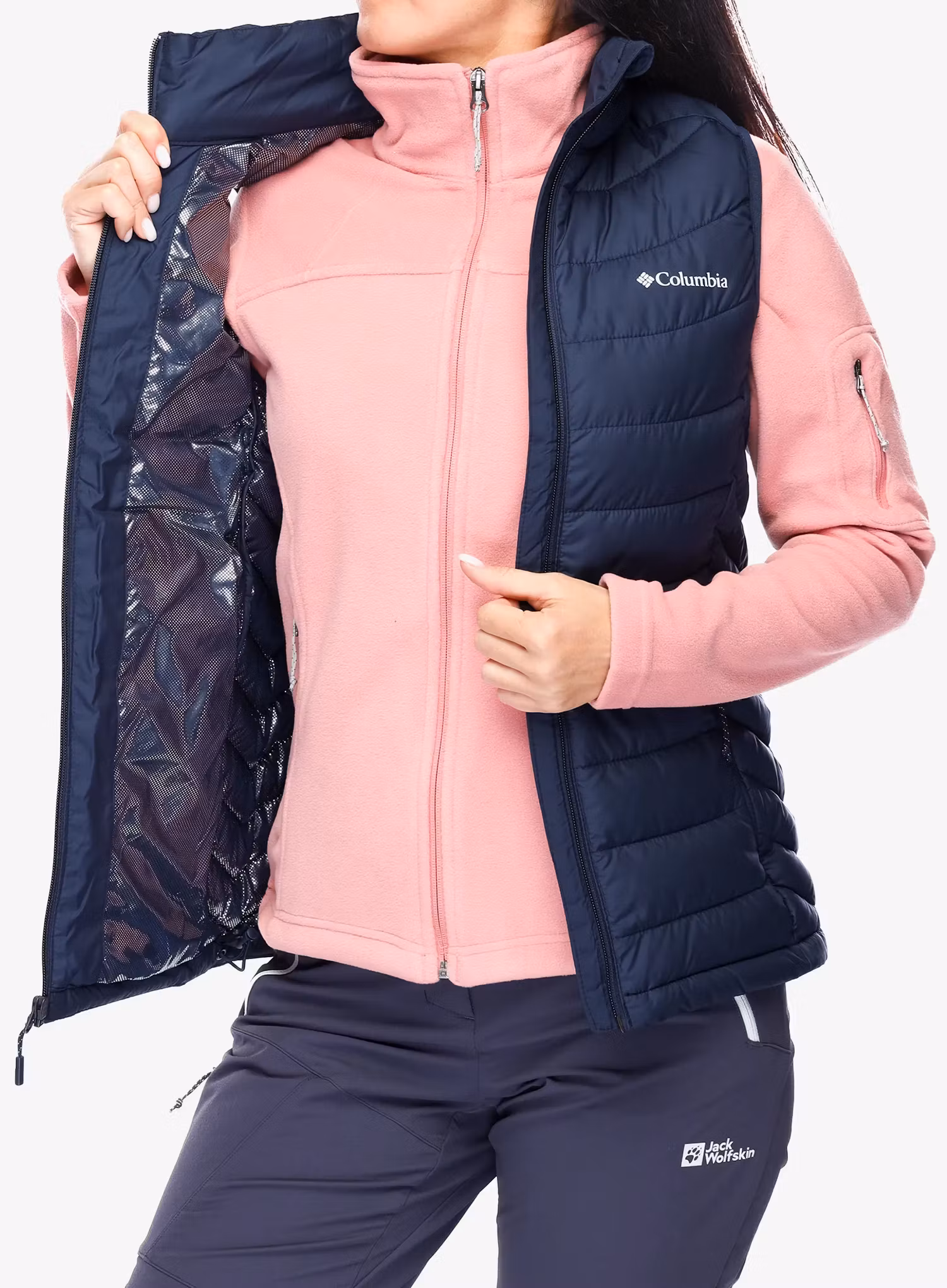 Vesta dámská Columbia Powder Lite II Vest - collegiate navy