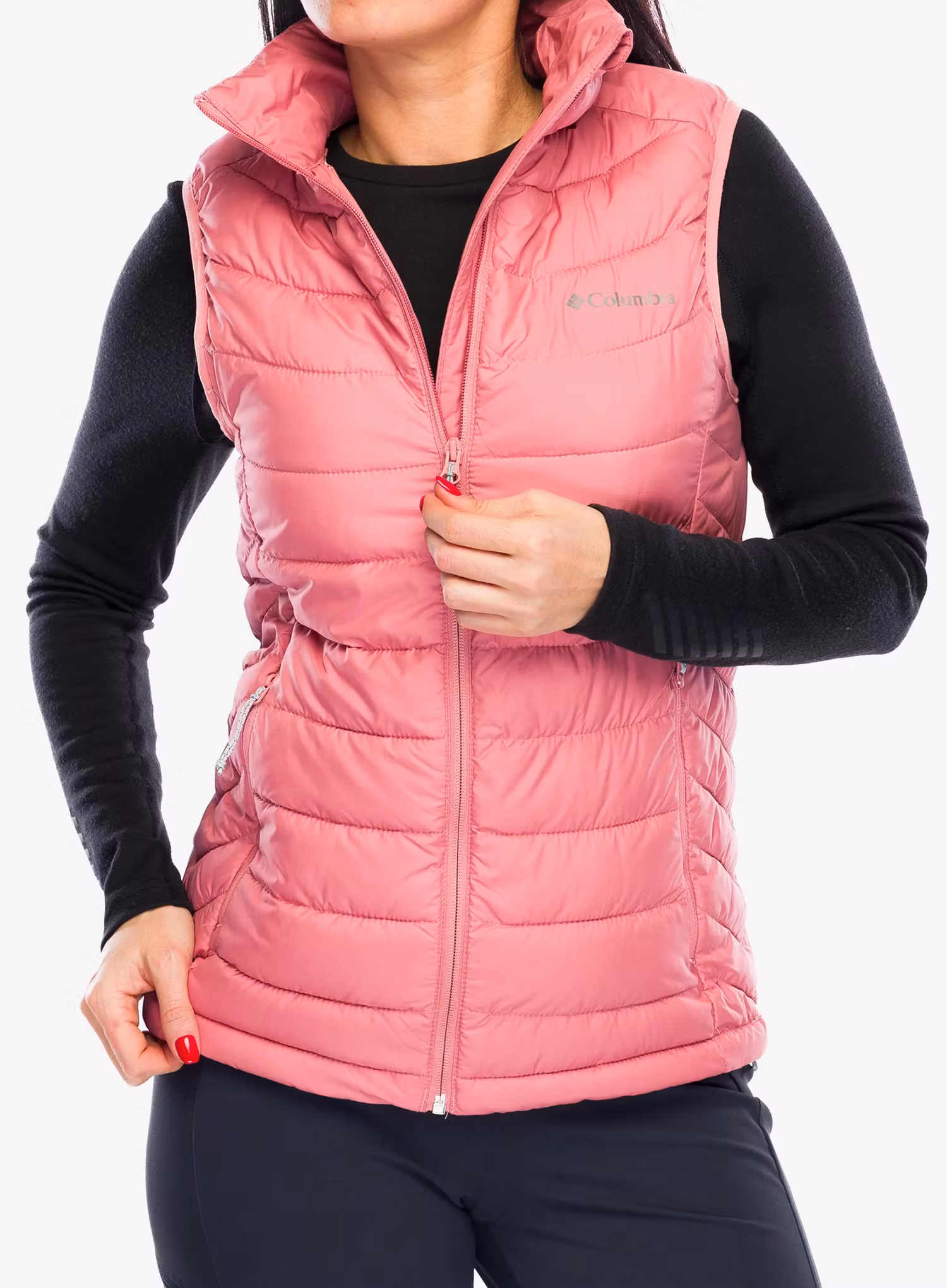 Vesta dámská Columbia Powder Lite II Vest - pink agave