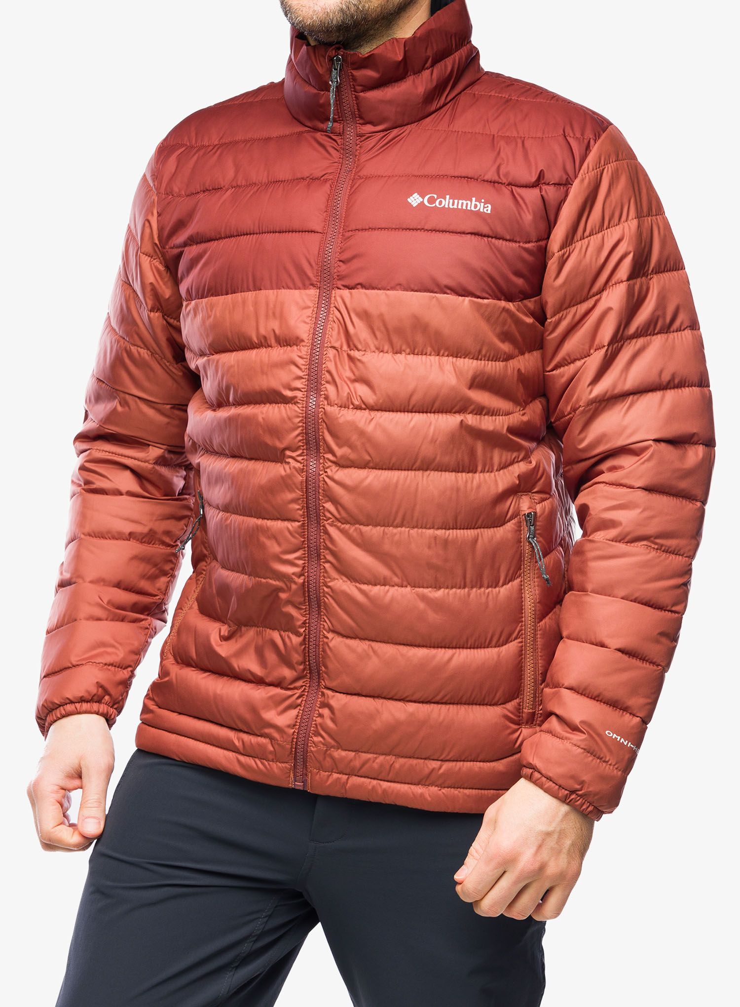 Zateplená bunda Columbia Powder Lite Jacket - auburn/spice