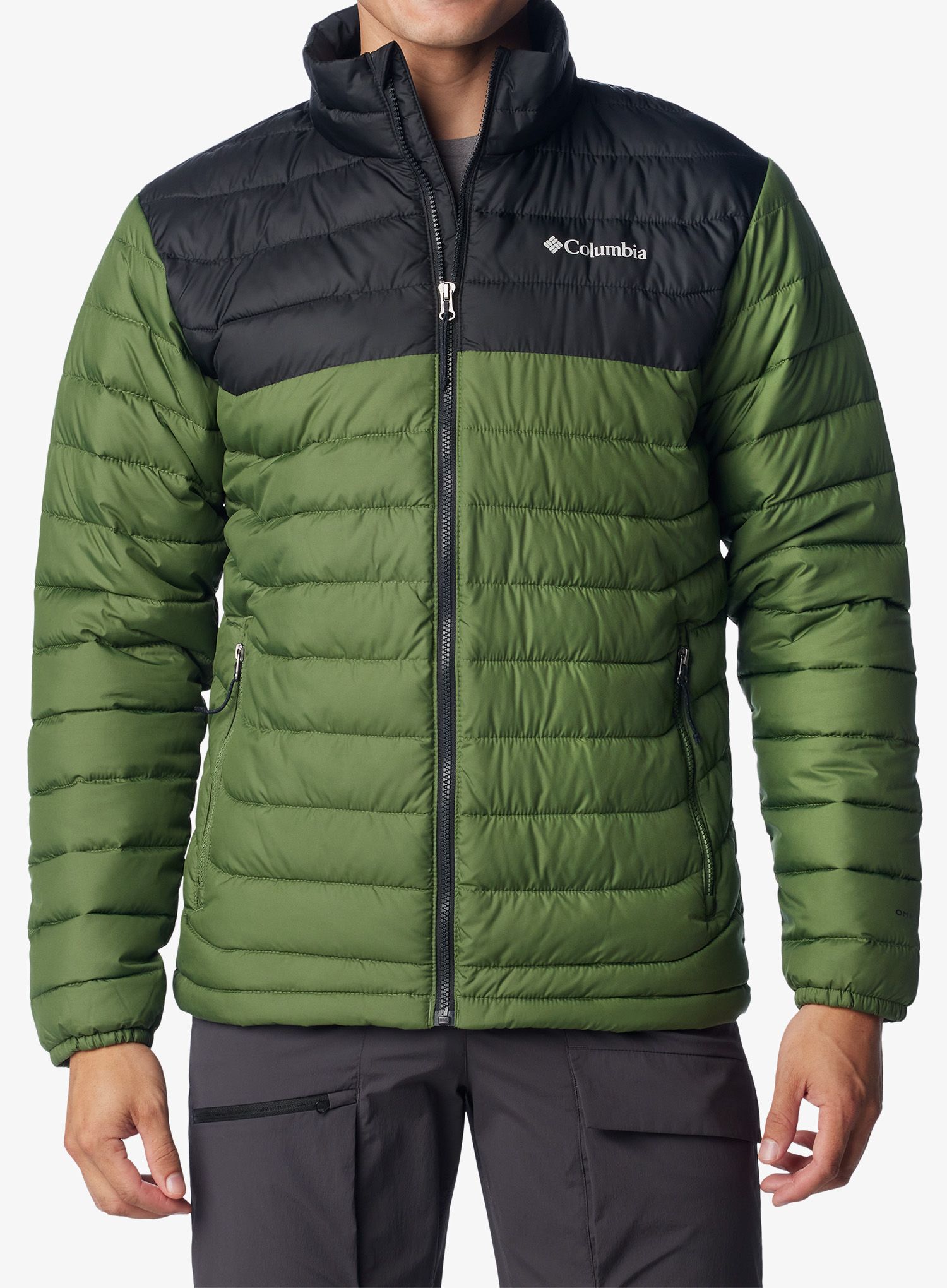 Zateplená bunda Columbia Powder Lite Jacket - canteen/black