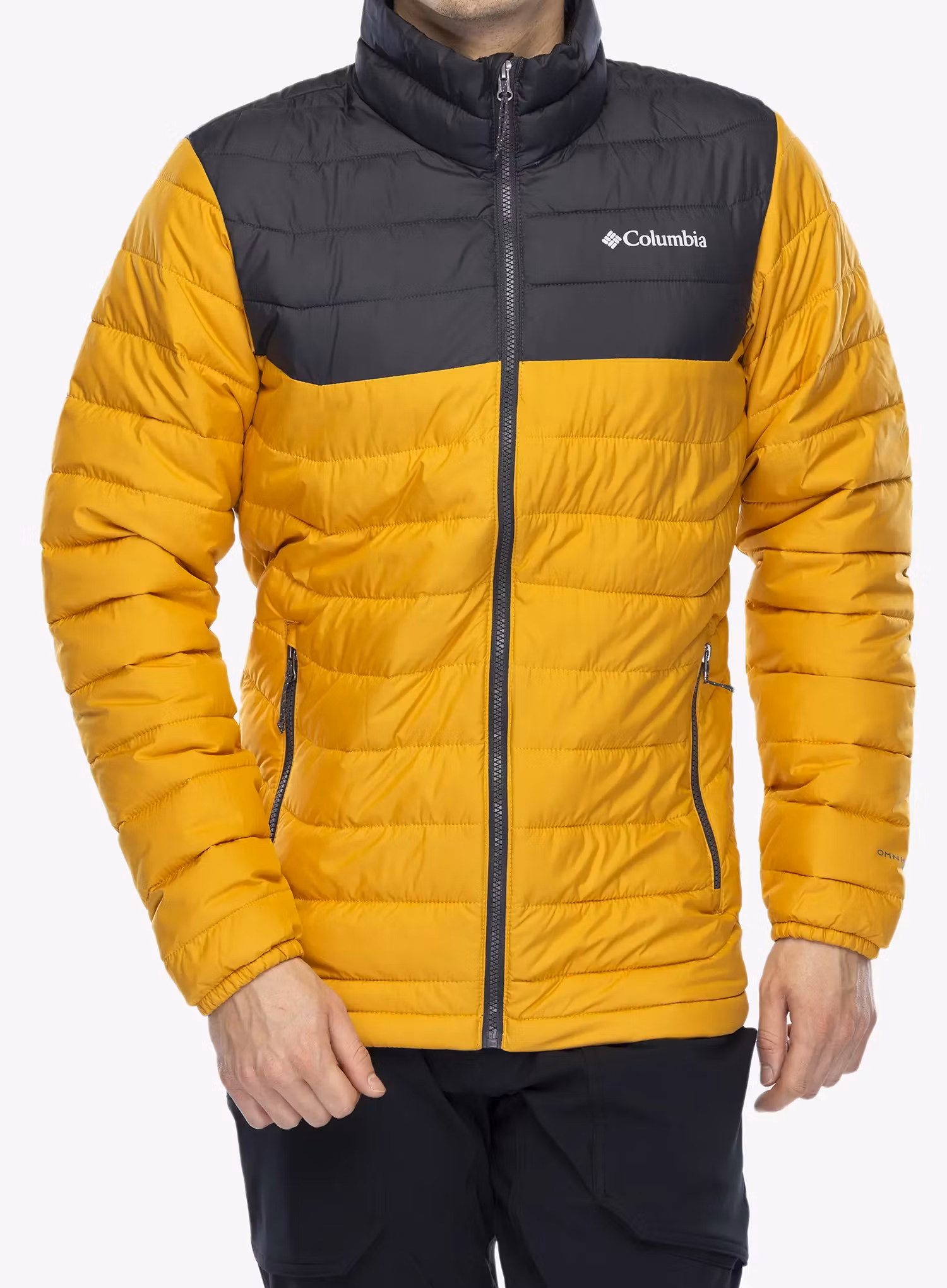 Zateplená bunda Columbia Powder Lite Jacket - raw honey/shark