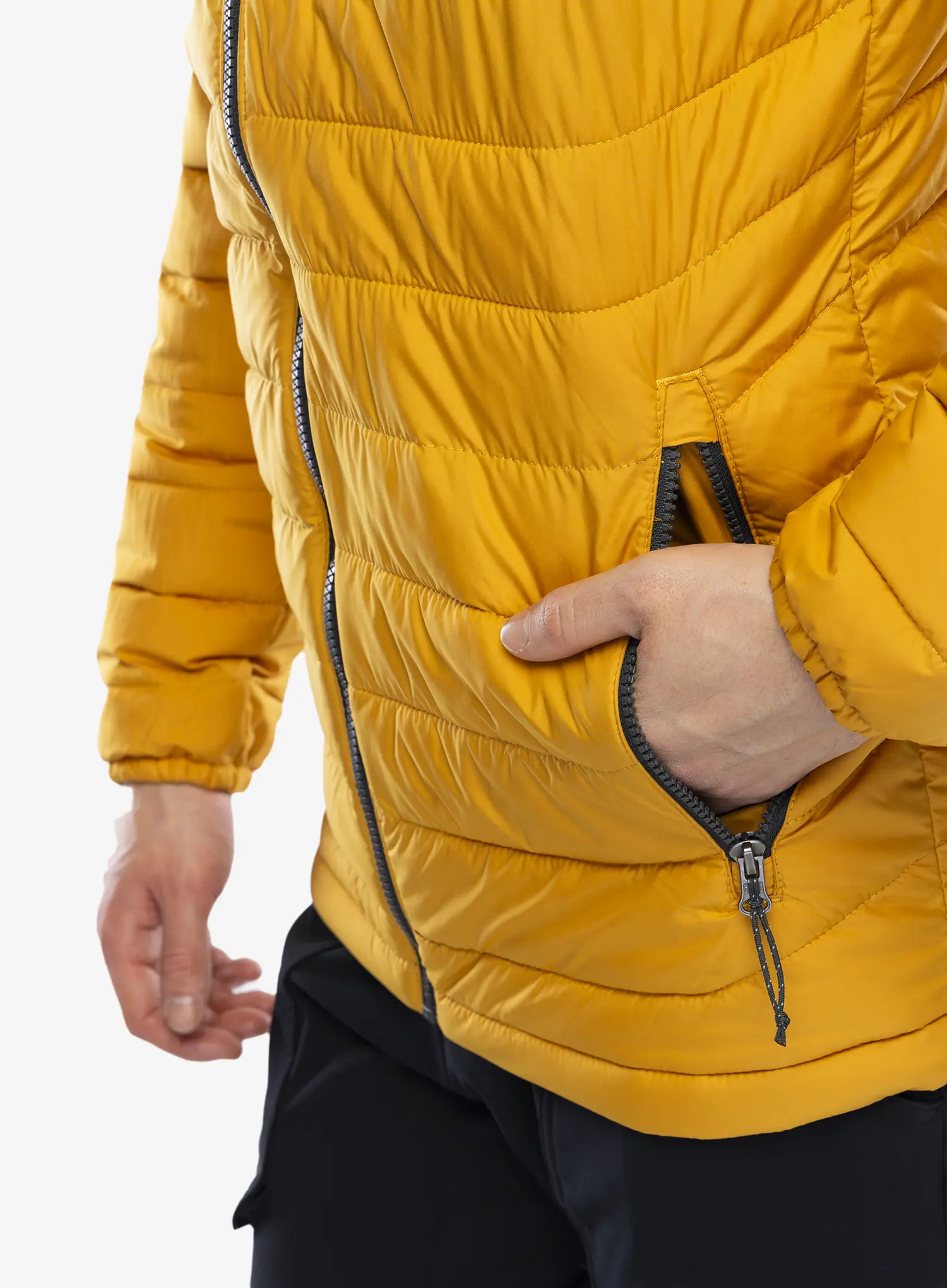 Zateplená bunda Columbia Powder Lite Jacket - raw honey/shark