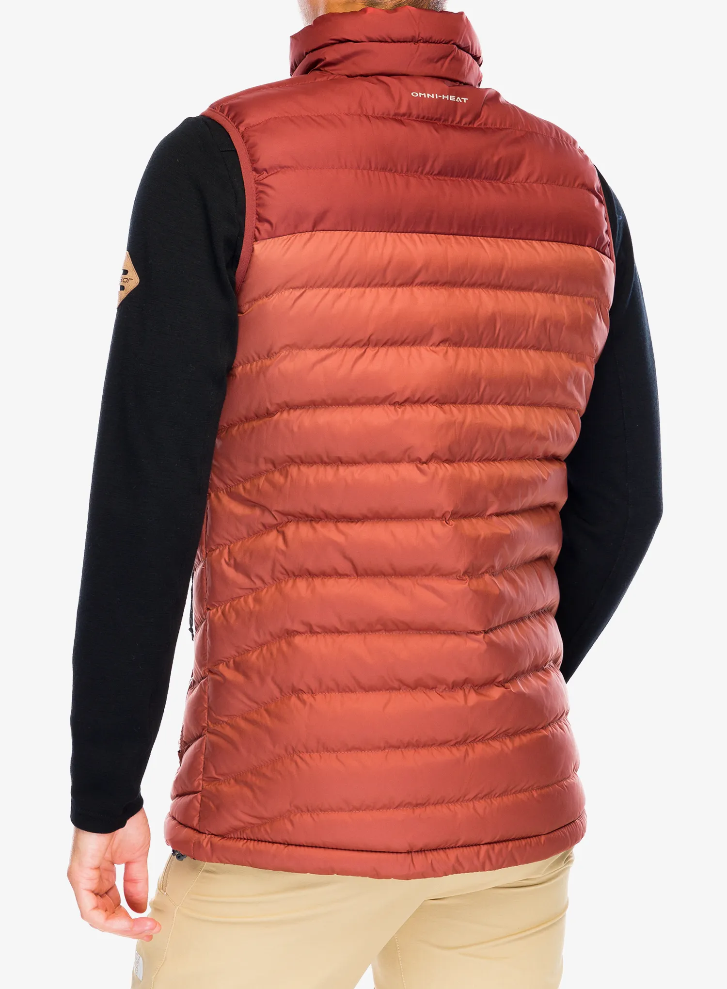 Zateplená vesta Columbia Powder Lite Vest - auburn/spice