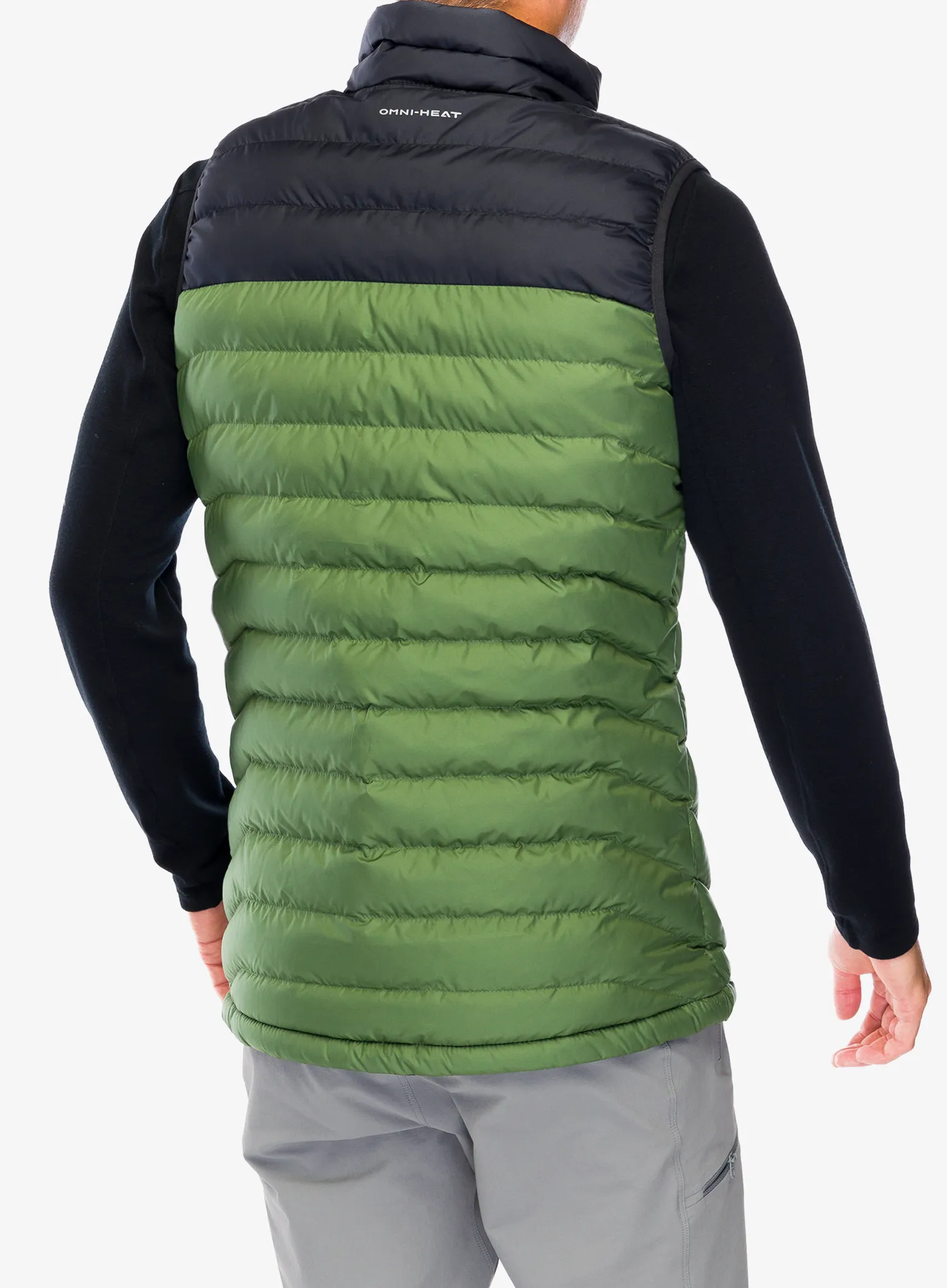 Zateplená vesta Columbia Powder Lite Vest - canteen/black