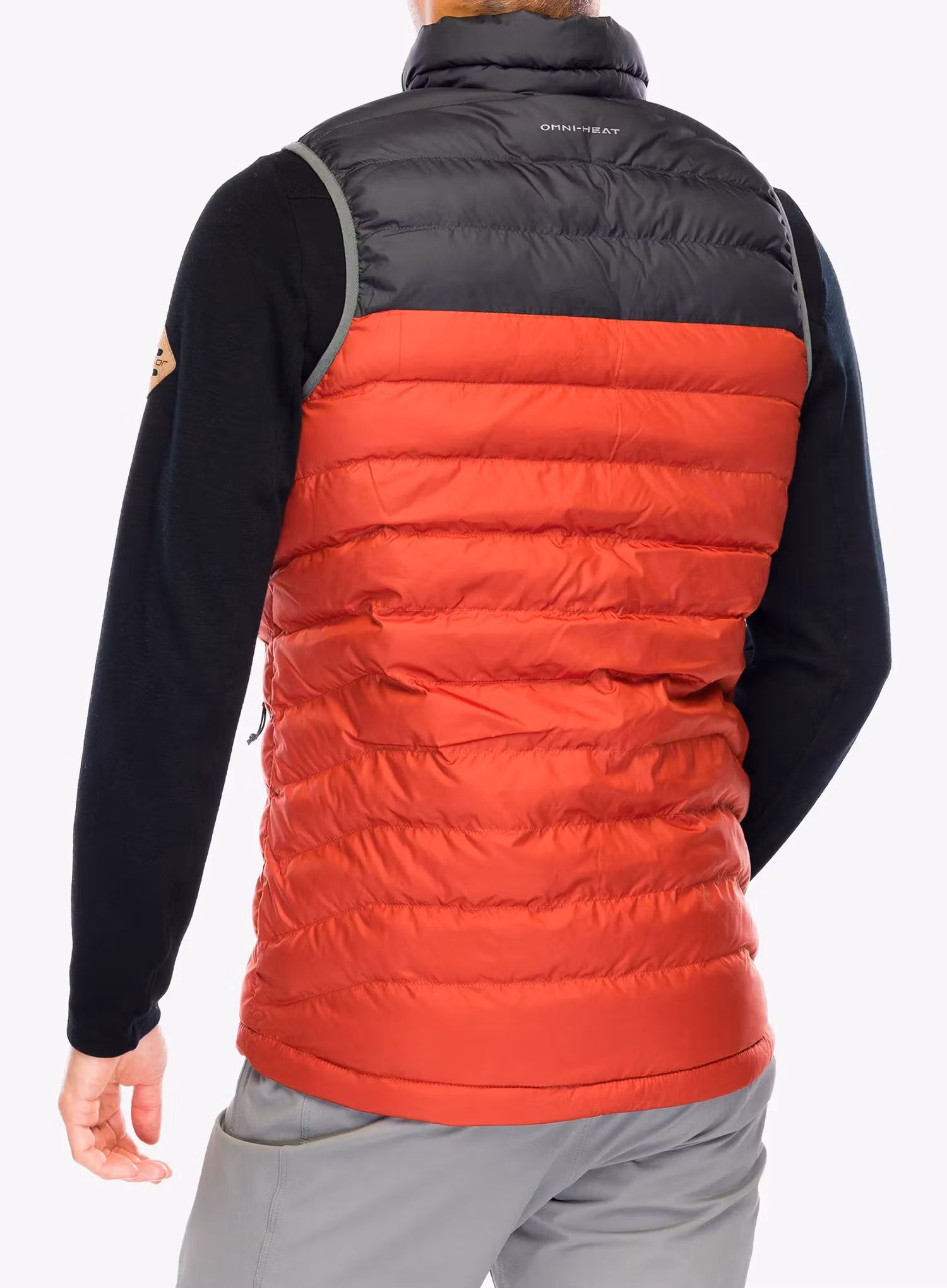 Pánská vesta Columbia Powder Lite Vest - warp red/shark