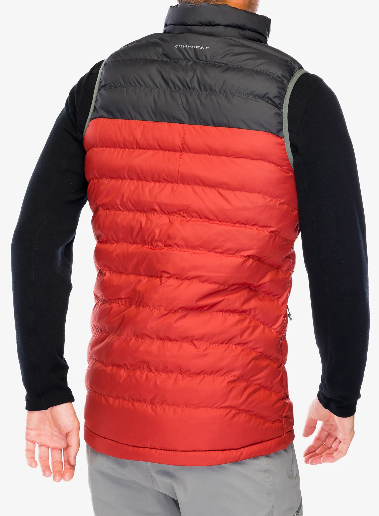 Pánská vesta Columbia Powder Lite Vest - warp red/shark