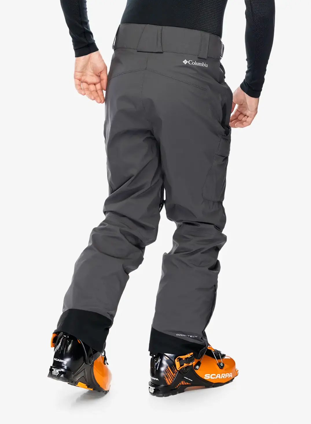 Lyžařské kalhoty Columbia Powder Stash II Pant - shark/black