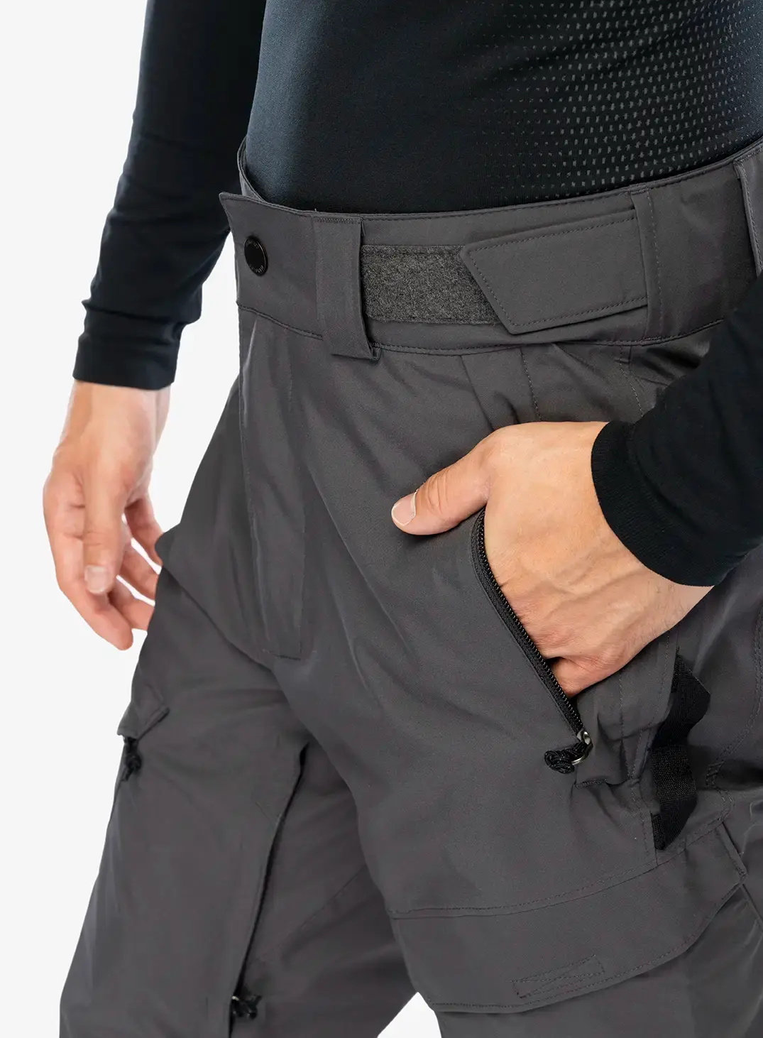 Lyžařské kalhoty Columbia Powder Stash II Pant - shark/black