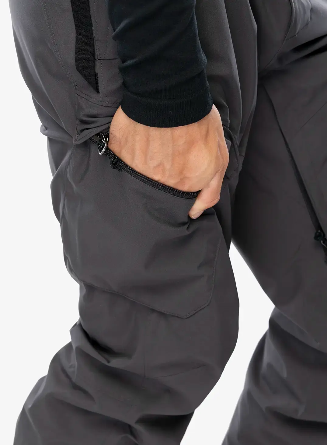 Lyžařské kalhoty Columbia Powder Stash II Pant - shark/black