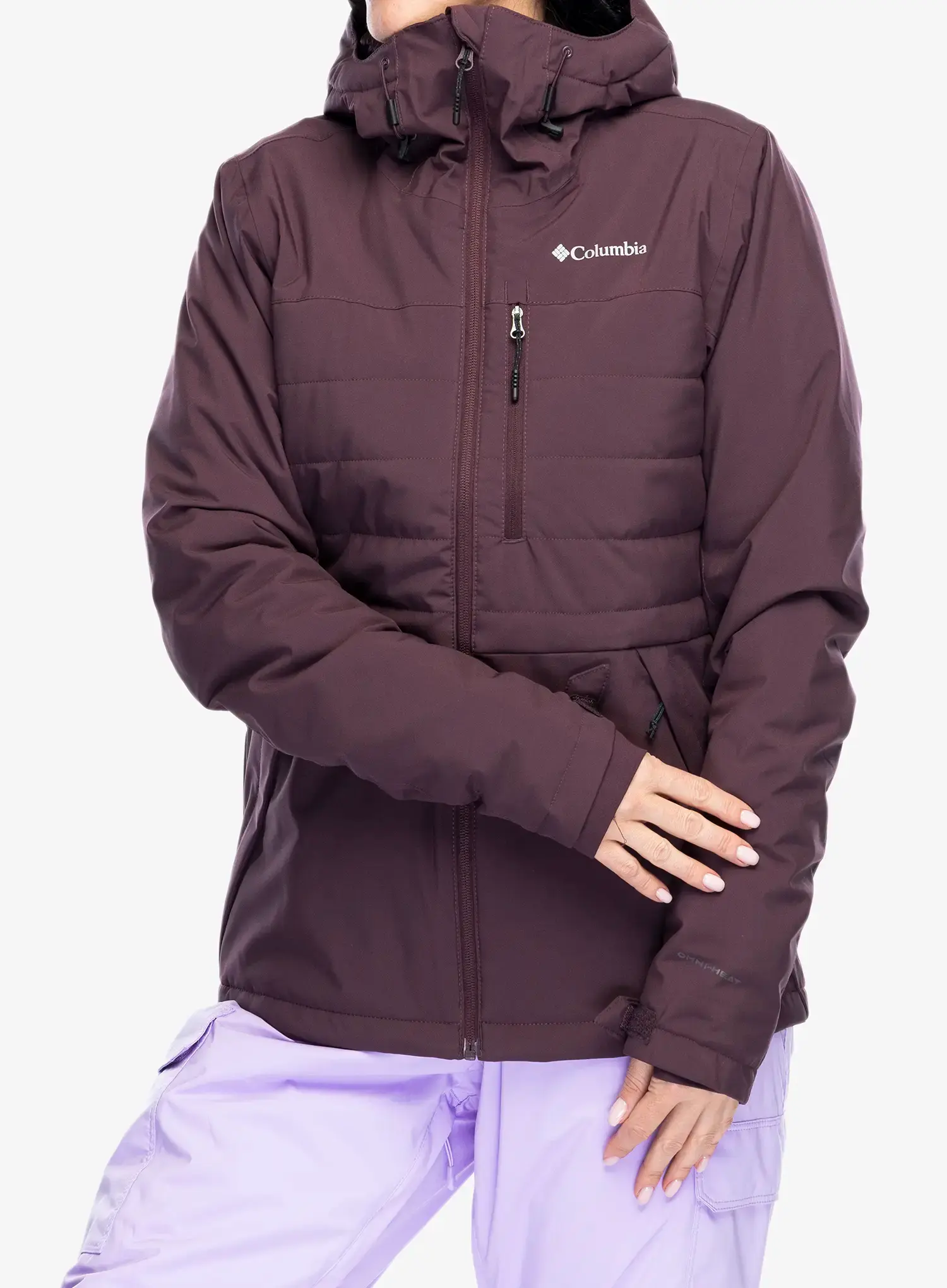 Zateplená bunda dámská Columbia Powdered Peak Insulated Jacket - moonvista