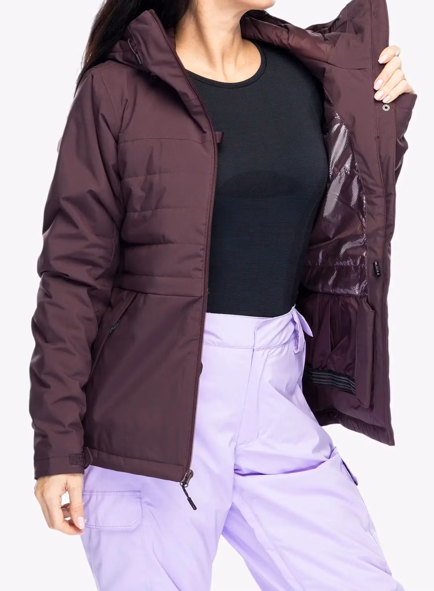 Zateplená bunda dámská Columbia Powdered Peak Insulated Jacket - moonvista