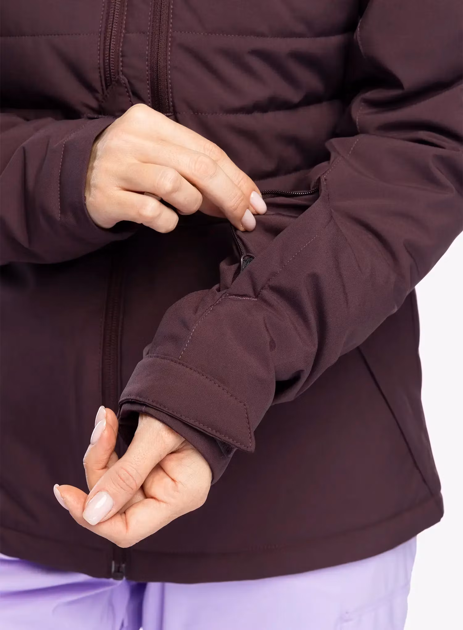 Zateplená bunda dámská Columbia Powdered Peak Insulated Jacket - moonvista