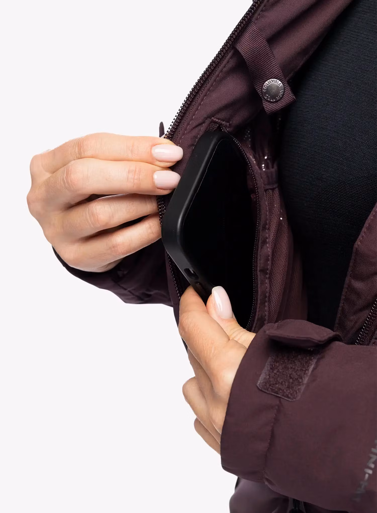 Zateplená bunda dámská Columbia Powdered Peak Insulated Jacket - moonvista