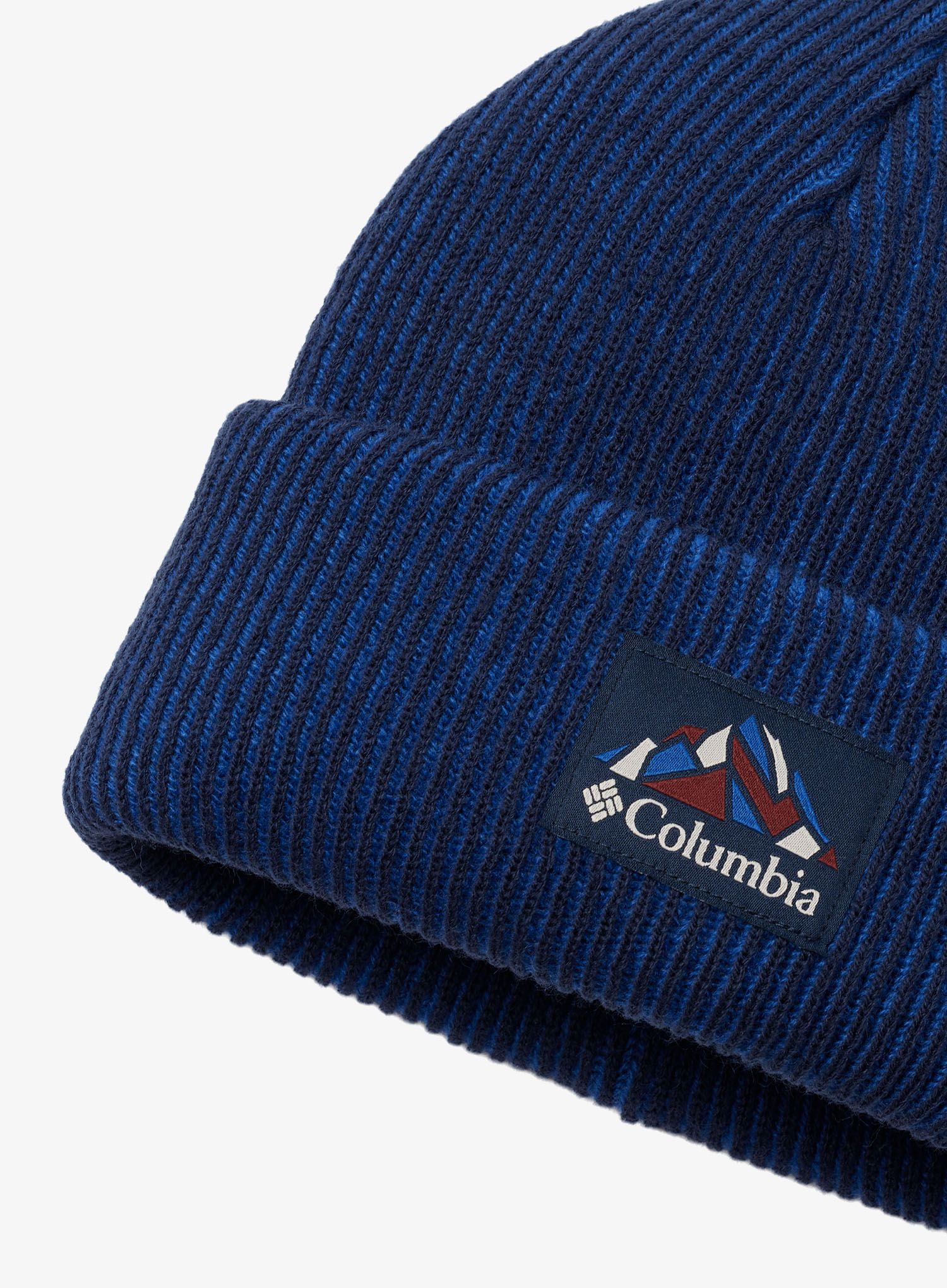 Zimní čepice Columbia Provisions Cuffed Beanie - collegiate navy/mountain