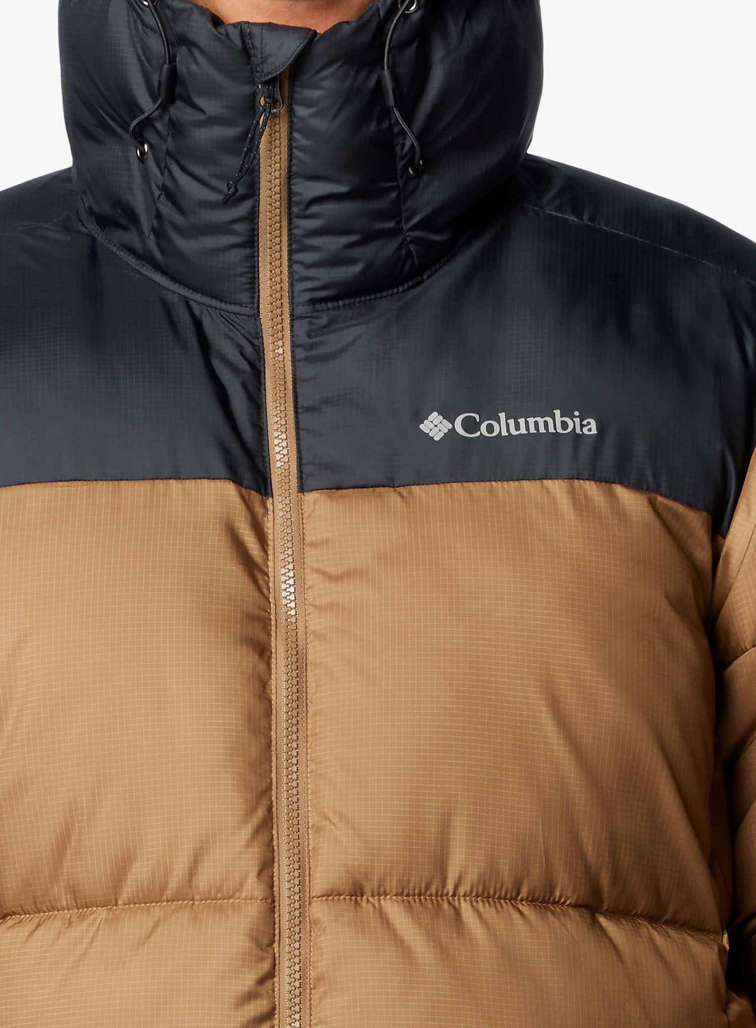 Zimní bunda Columbia Puffect II Hooded Jacket - delta/black