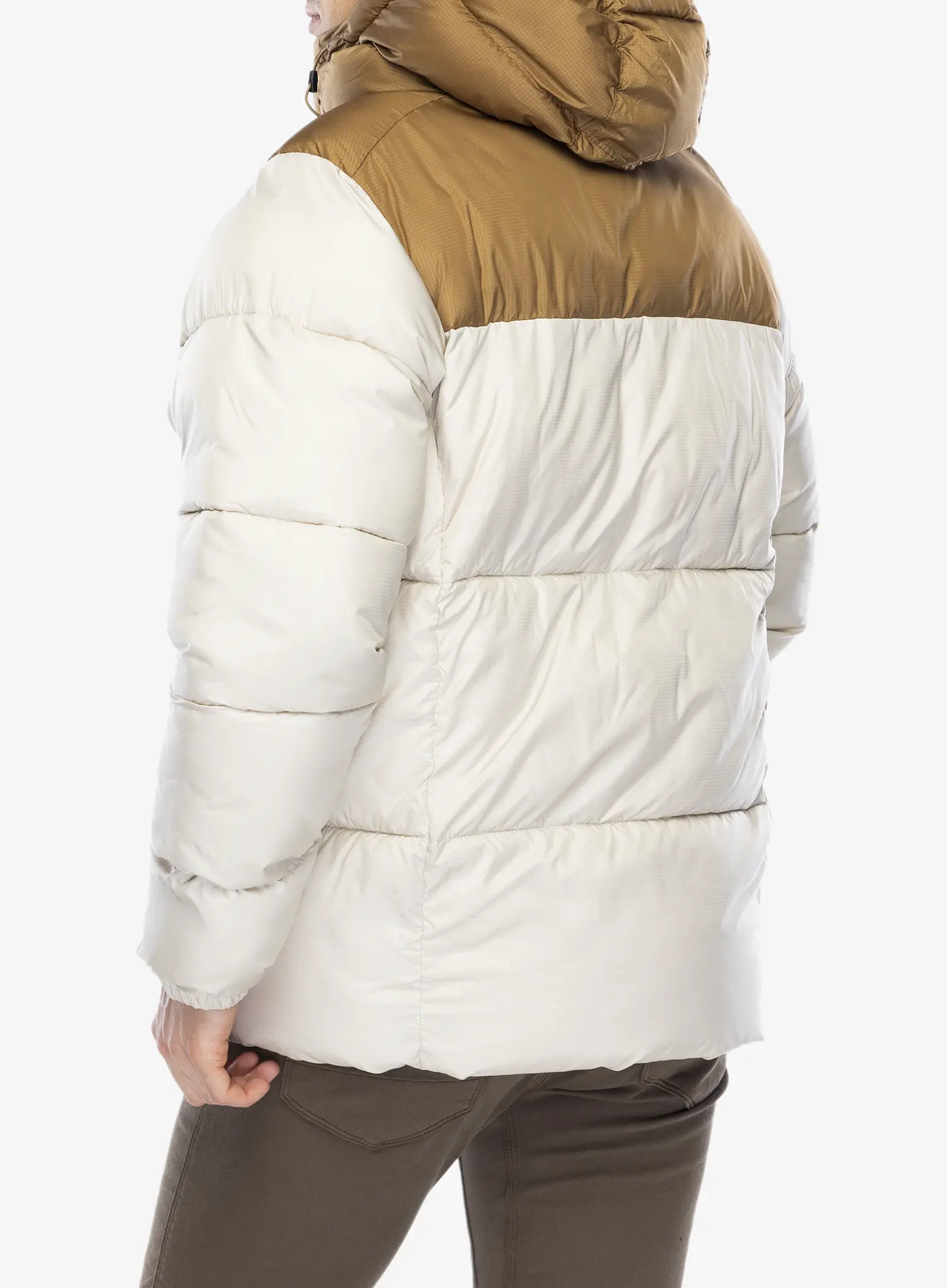 Zimní bunda Columbia Puffect II Hooded Jacket - dark stone/delta