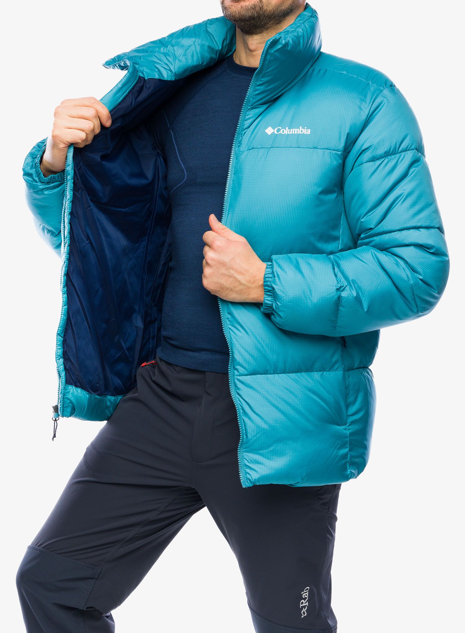 Pánská zimní bunda Columbia Puffect II Jacket - shasta