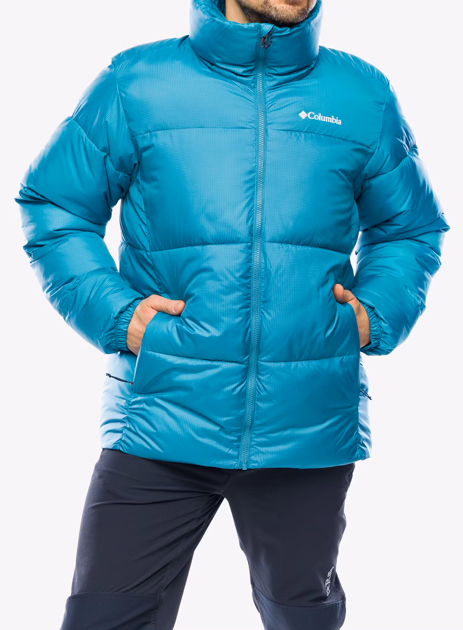 Pánská zimní bunda Columbia Puffect II Jacket - shasta