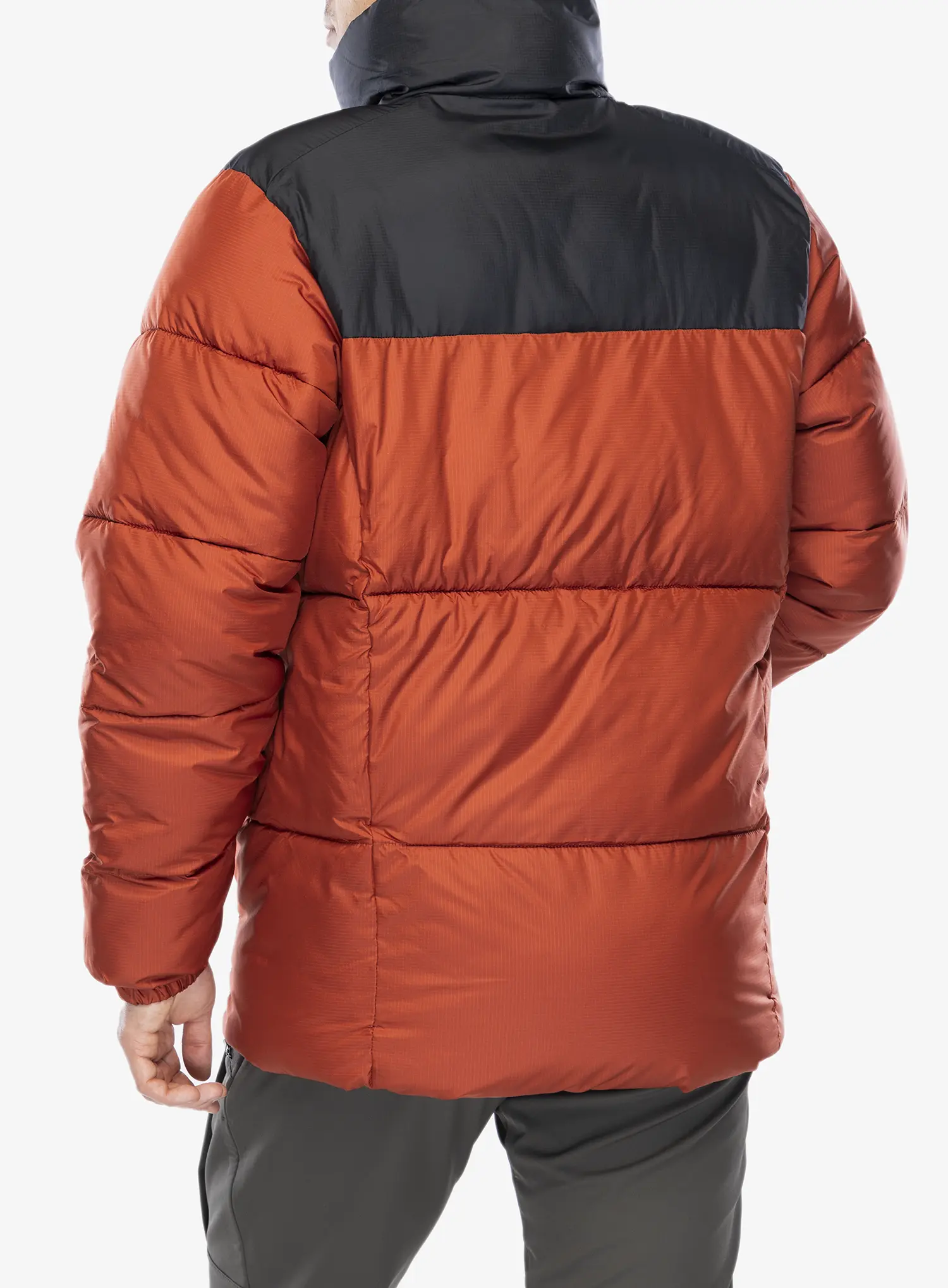 Zateplená bunda Columbia Puffect II Jacket - warp red/shark