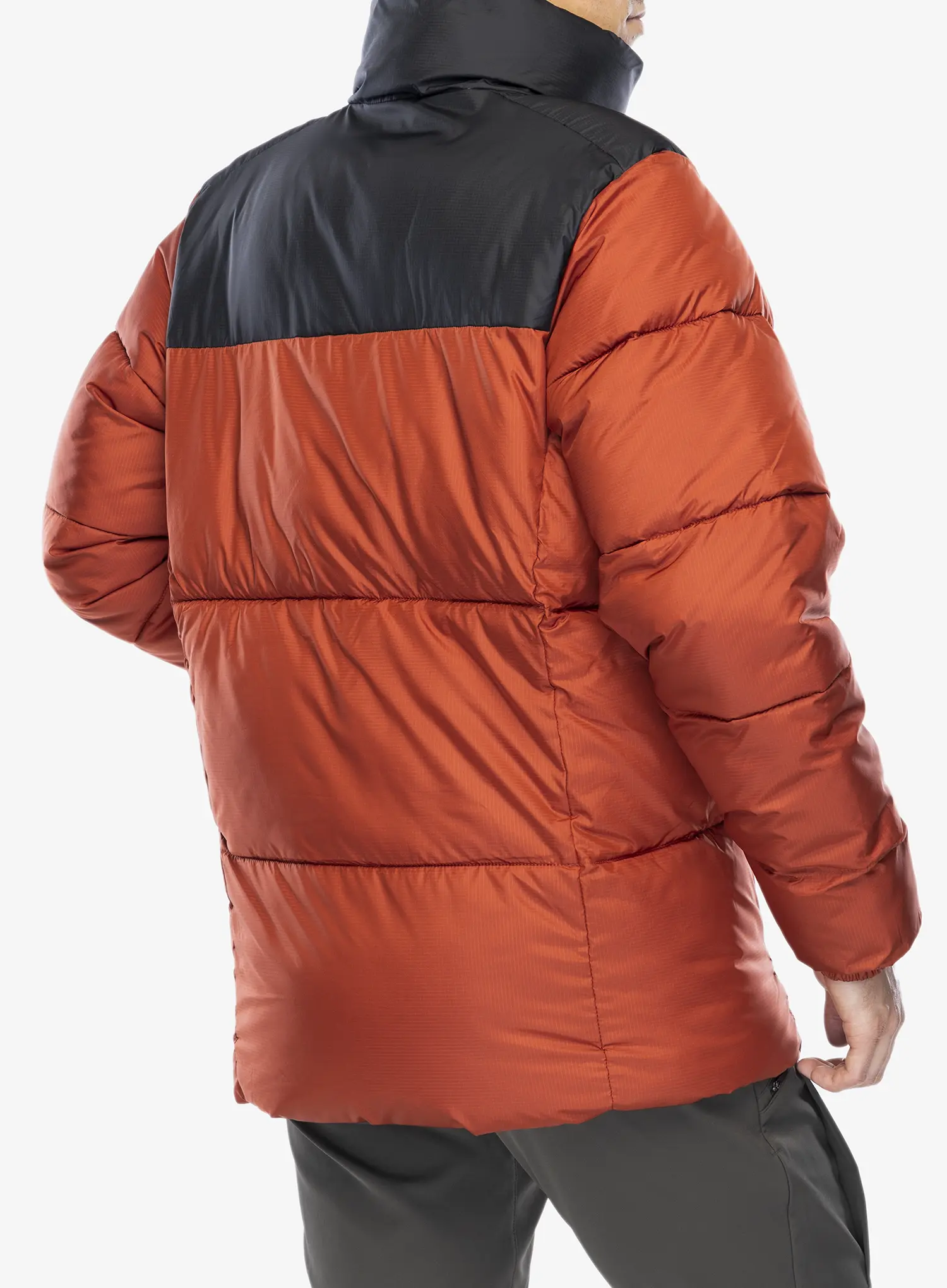 Zateplená bunda Columbia Puffect II Jacket - warp red/shark