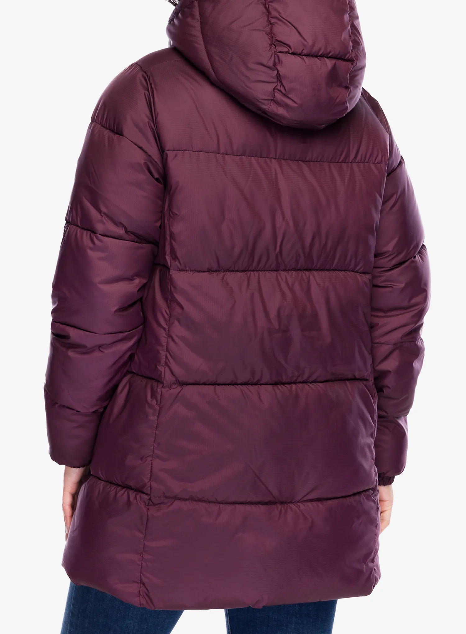 Dámský kabát Columbia Puffect II Mid Hooded Jacket - moonvista