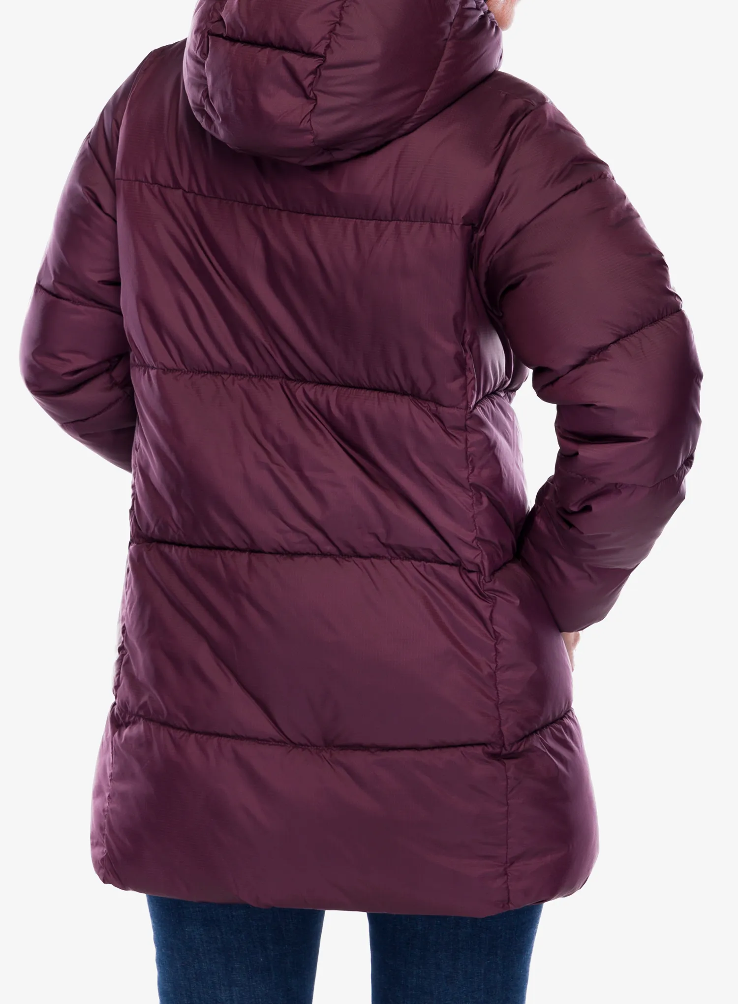 Dámský kabát Columbia Puffect II Mid Hooded Jacket - moonvista