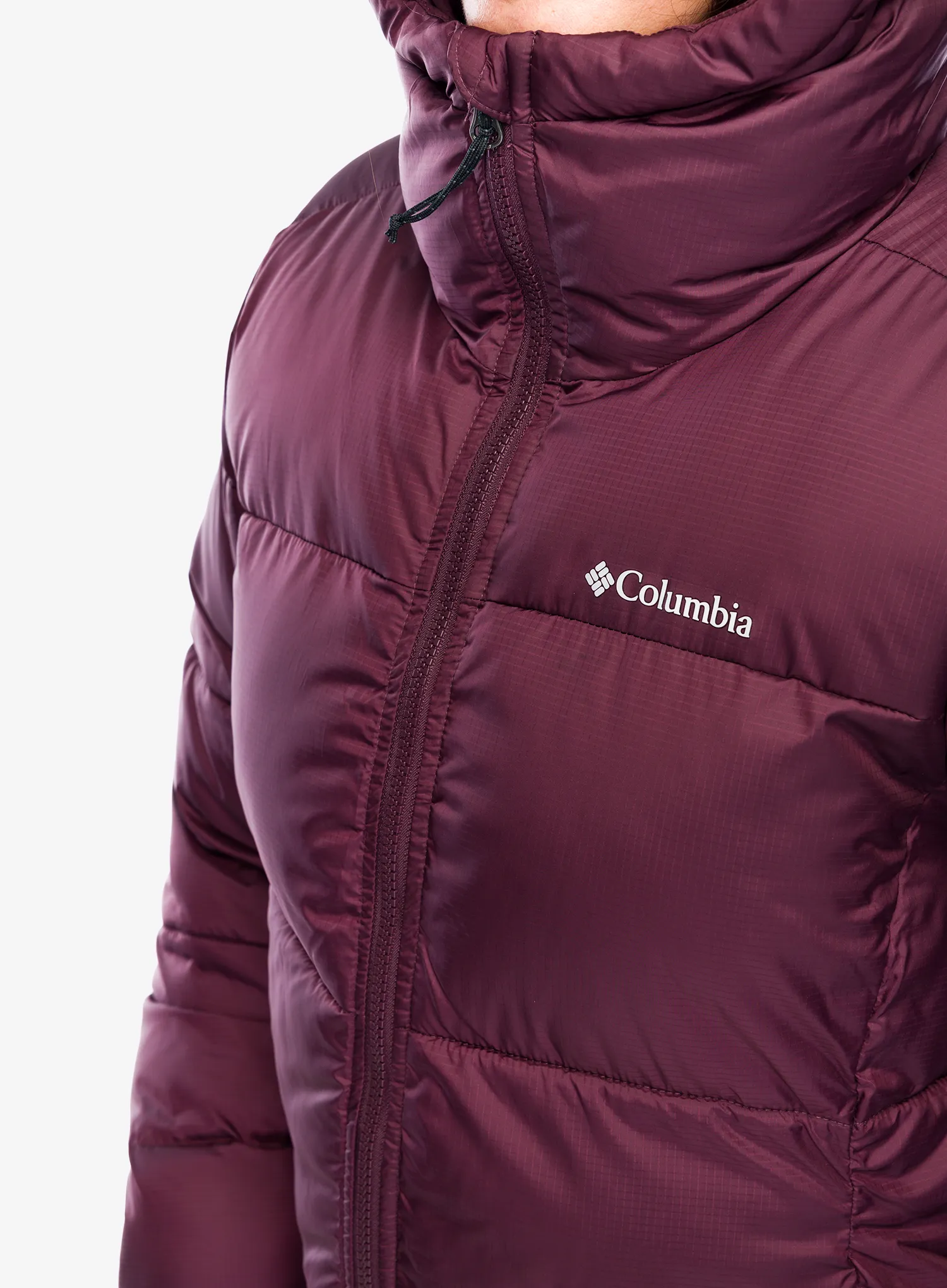 Dámský kabát Columbia Puffect II Mid Hooded Jacket - moonvista