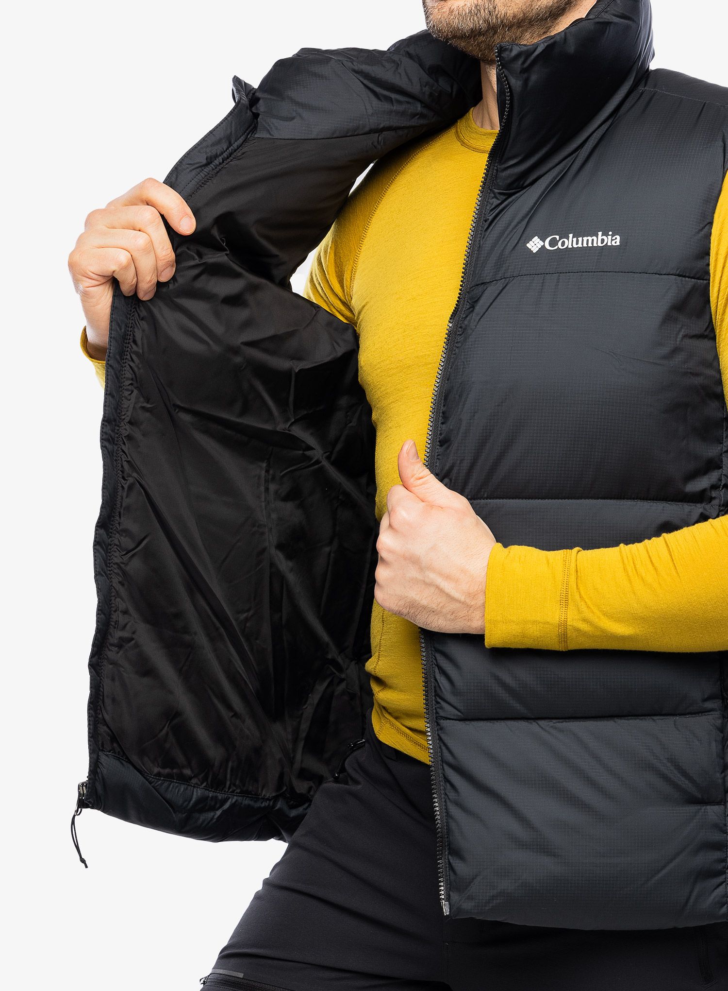 Zateplená vesta Columbia Puffect II Vest - black