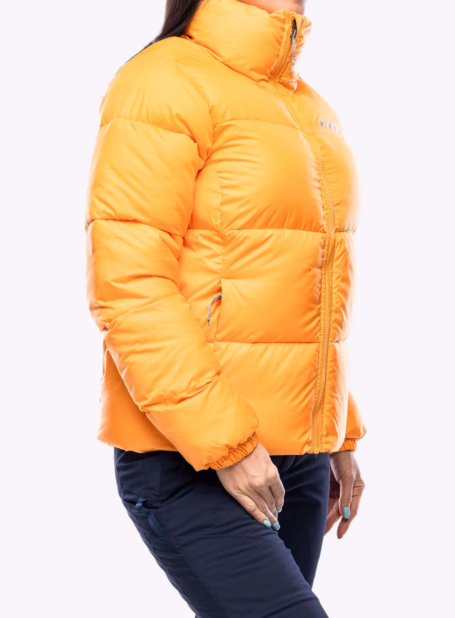 Zateplená bunda dámská Columbia Puffect Jacket - sunset peach