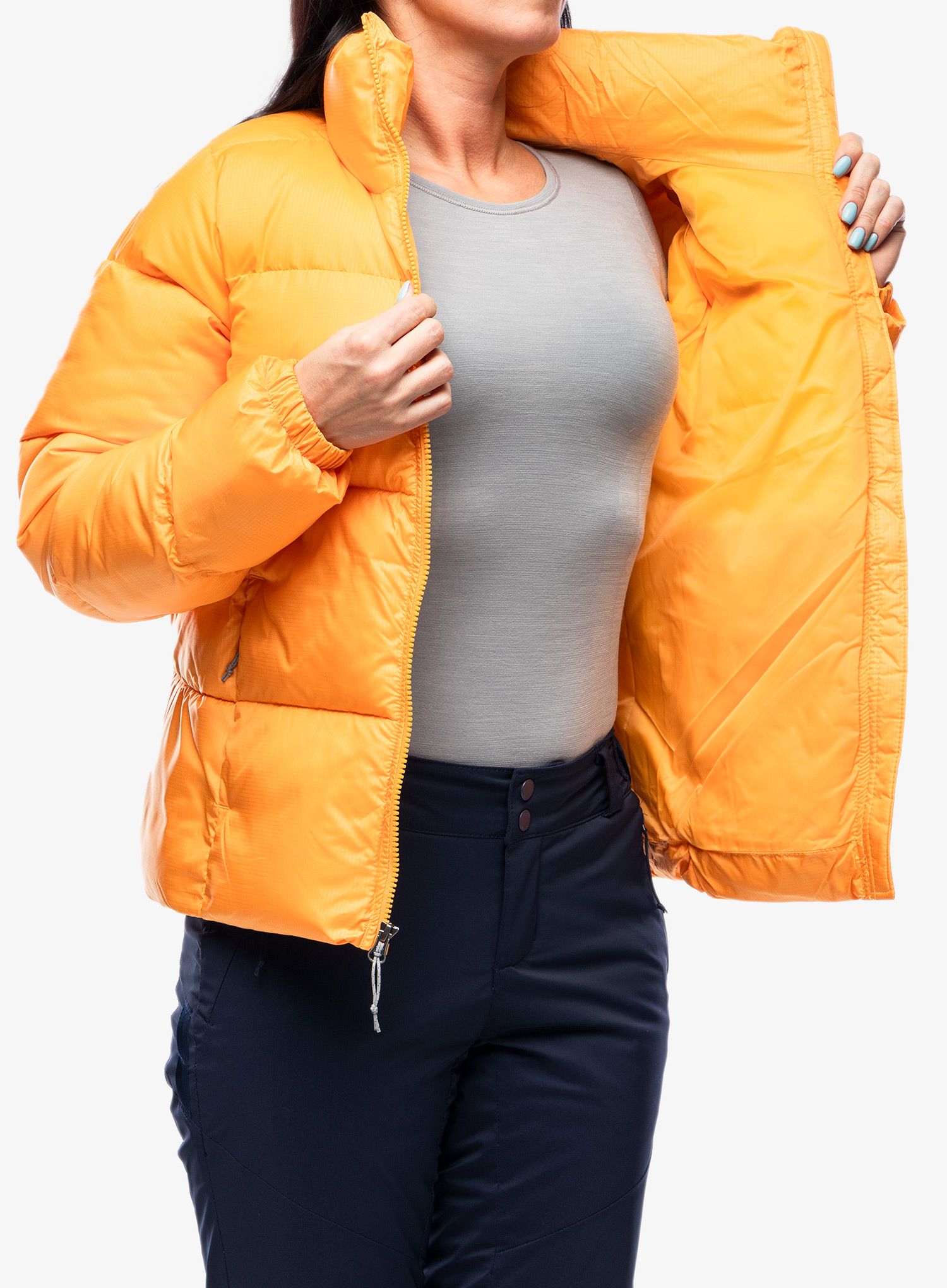 Zateplená bunda dámská Columbia Puffect Jacket - sunset peach