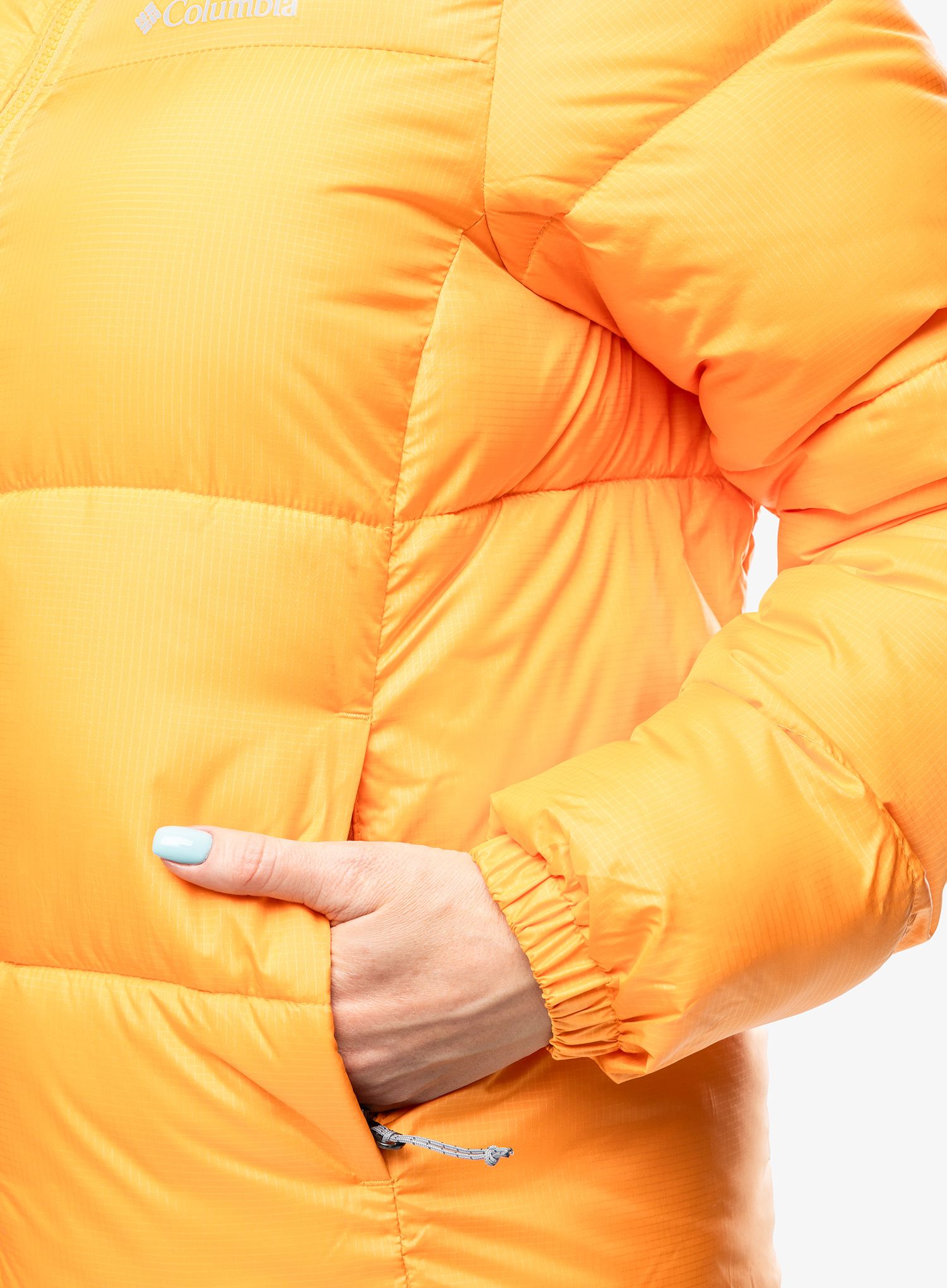 Zateplená bunda dámská Columbia Puffect Jacket - sunset peach