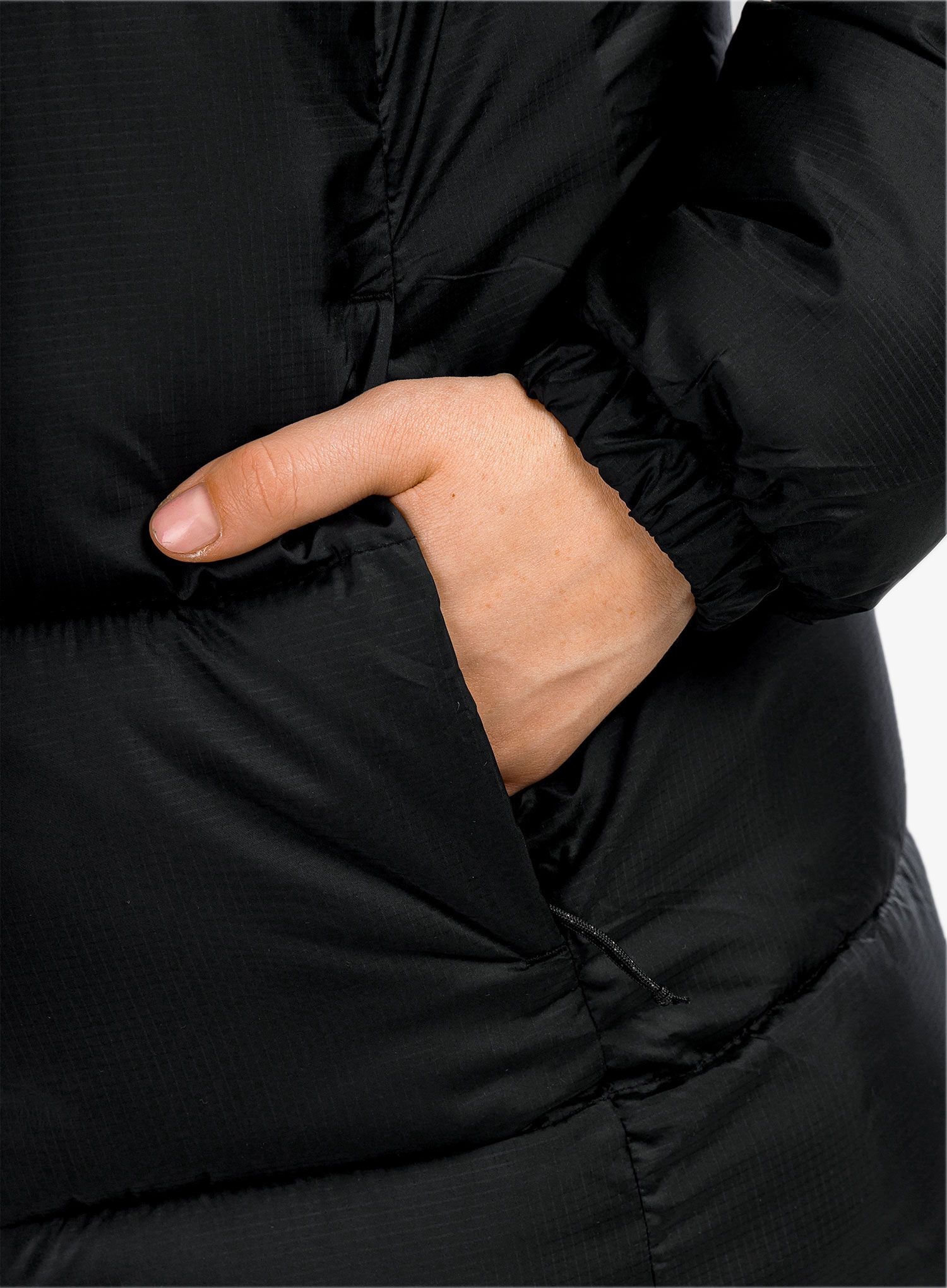 Bunda Columbia Puffect Mid Hooded Jacket - black