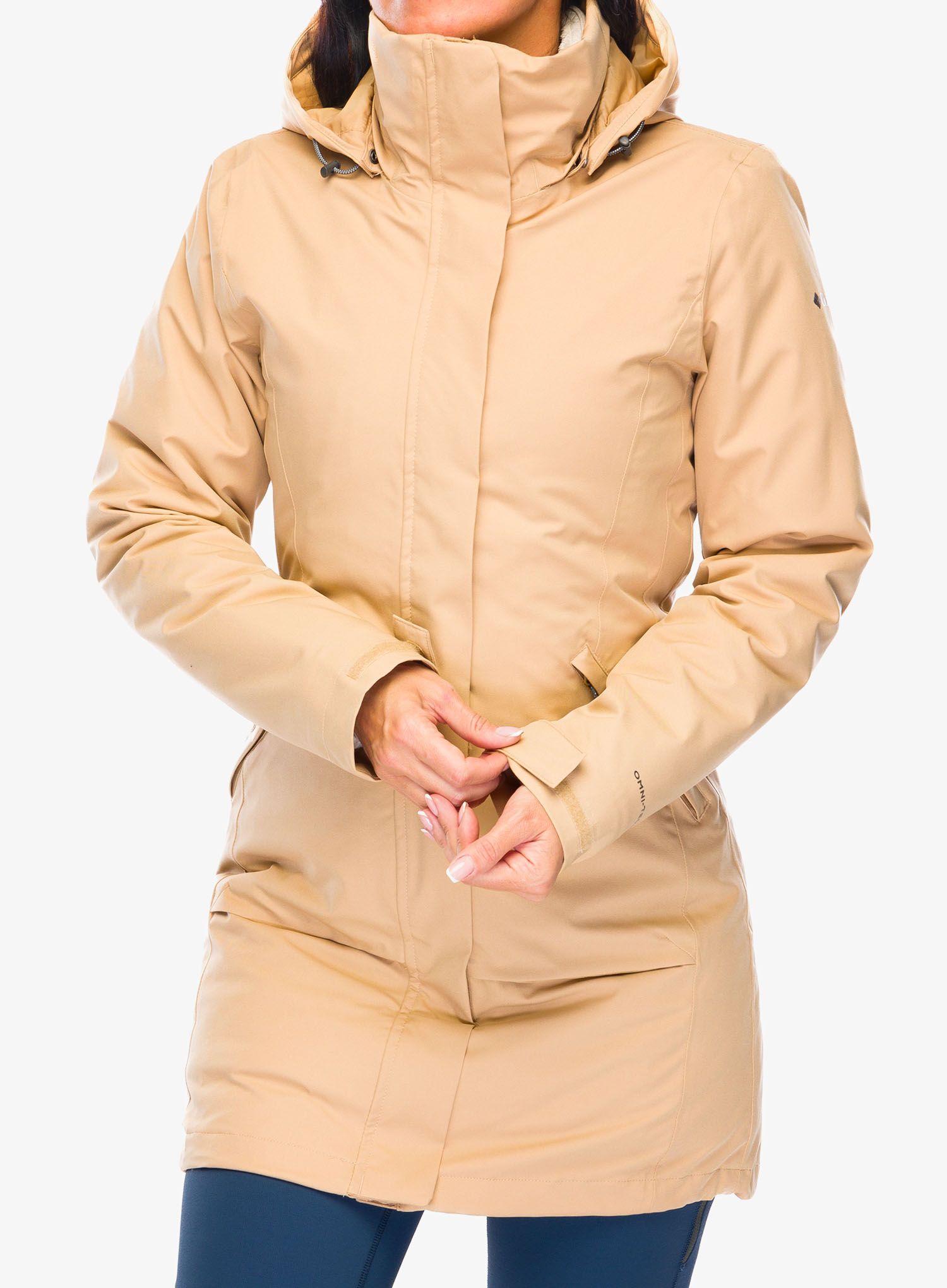 Bunda 3v1 dámská Columbia Pulaski II Interchange Jacket - canoe/dark stone
