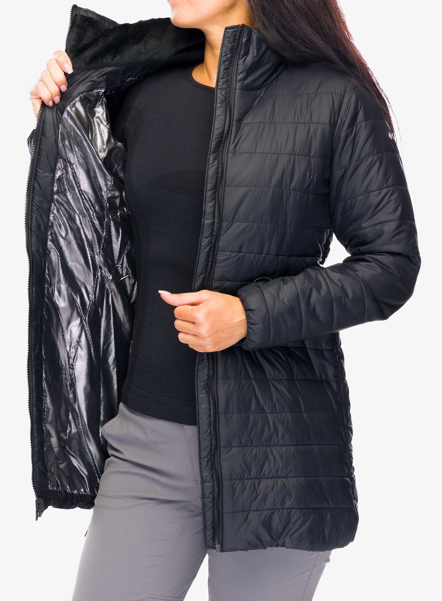 Bunda 3v1 dámská Columbia Pulaski Interchange Jacket - black