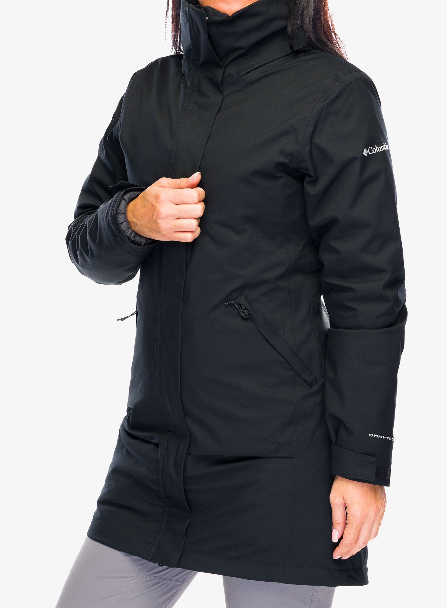 Bunda 3v1 dámská Columbia Pulaski Interchange Jacket - black