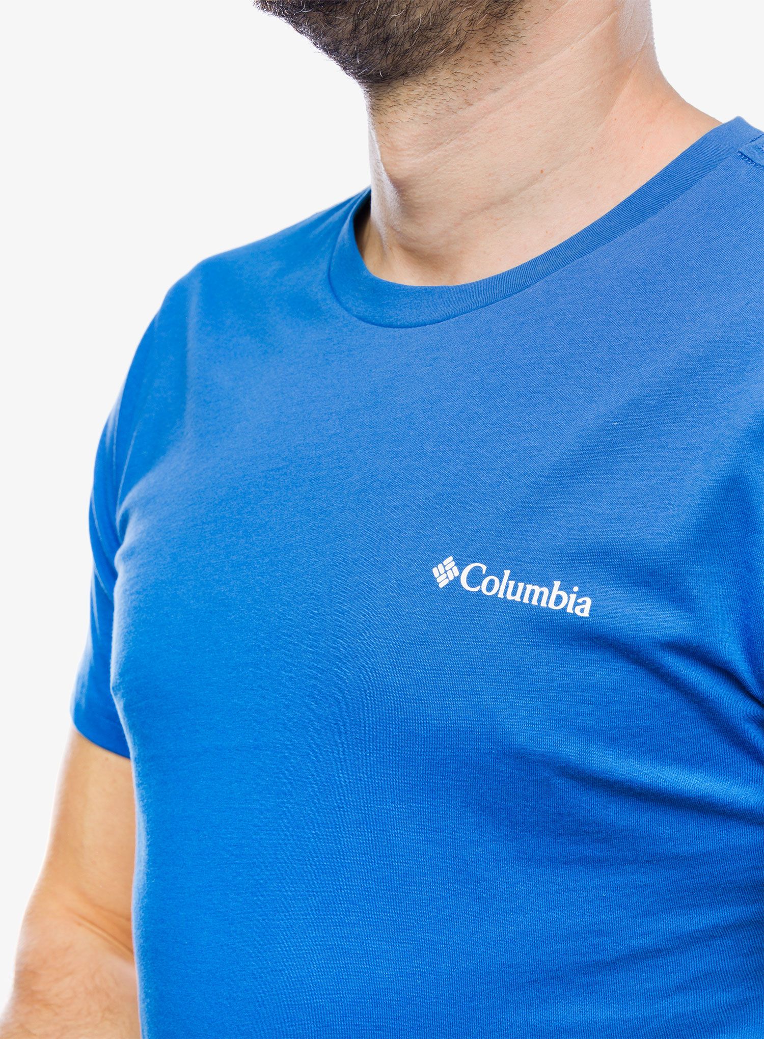 Bavlněné tričko Columbia Rapid Ridge Back Graphic Tee II - bright indigo