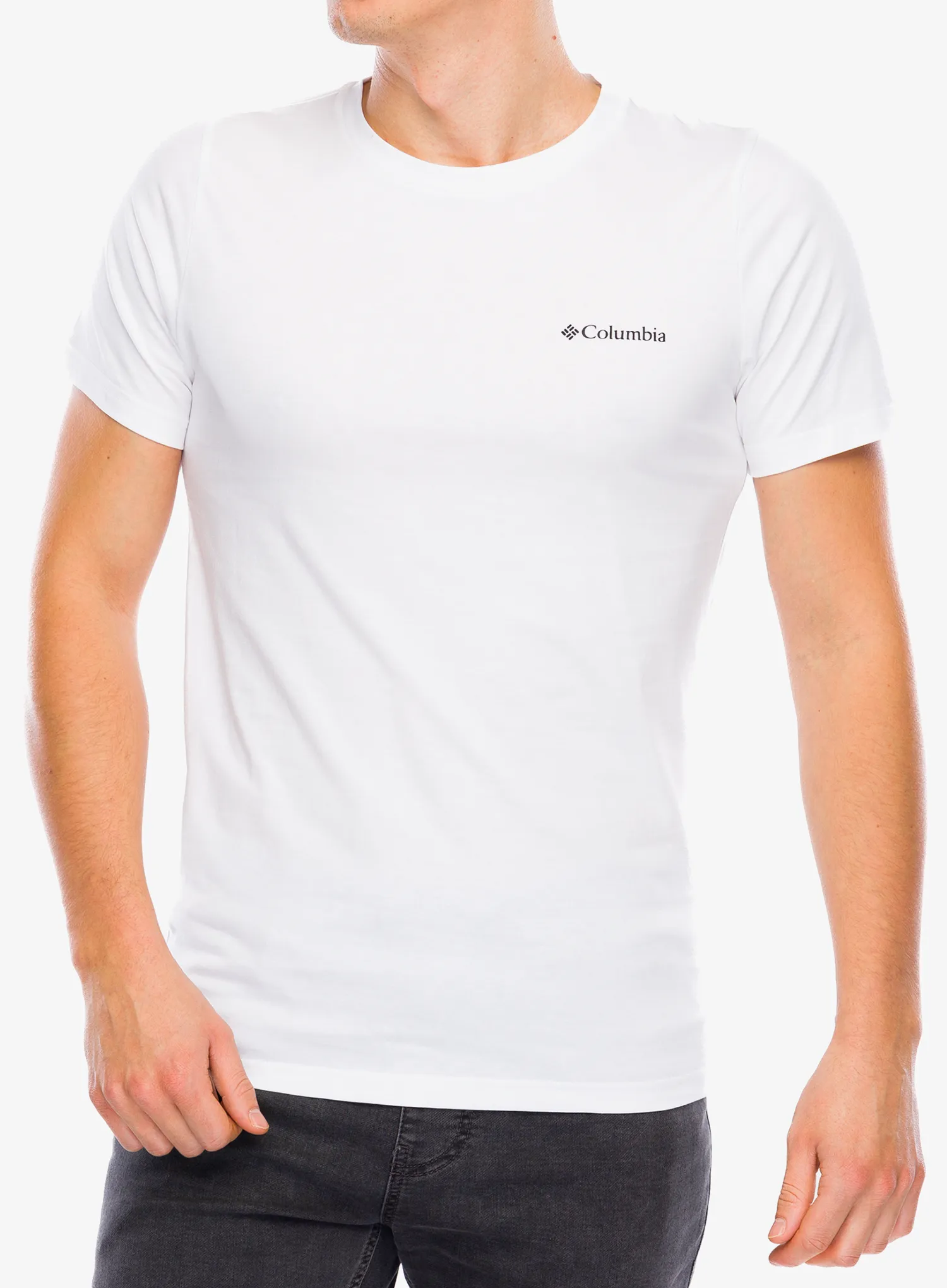 Bavlněné tričko Columbia Rapid Ridge Back Graphic Tee II - white/camp icons