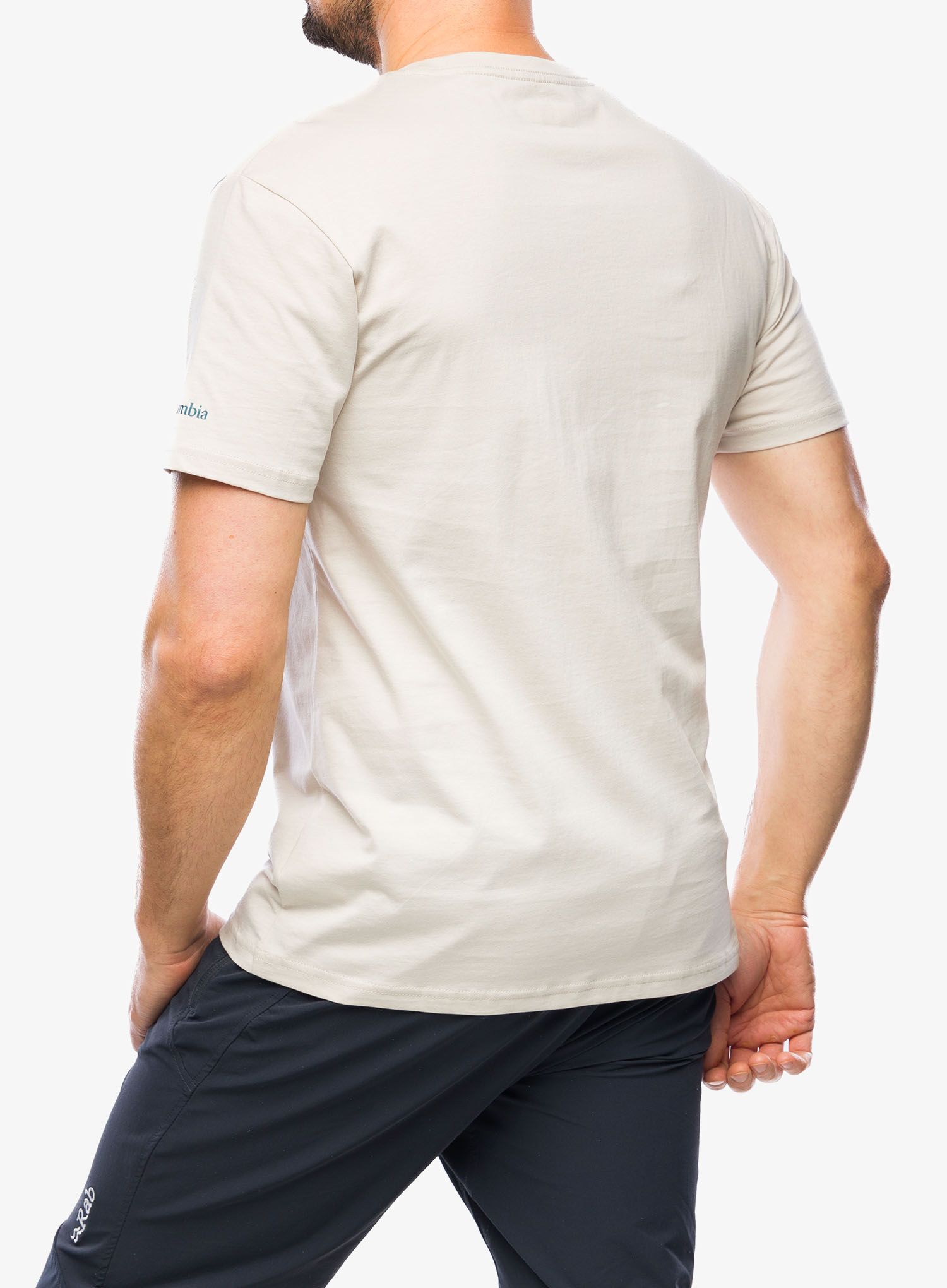 Tričko s potiskem Columbia Rapid Ridge Graphic Tee - dark stone/nightscape
