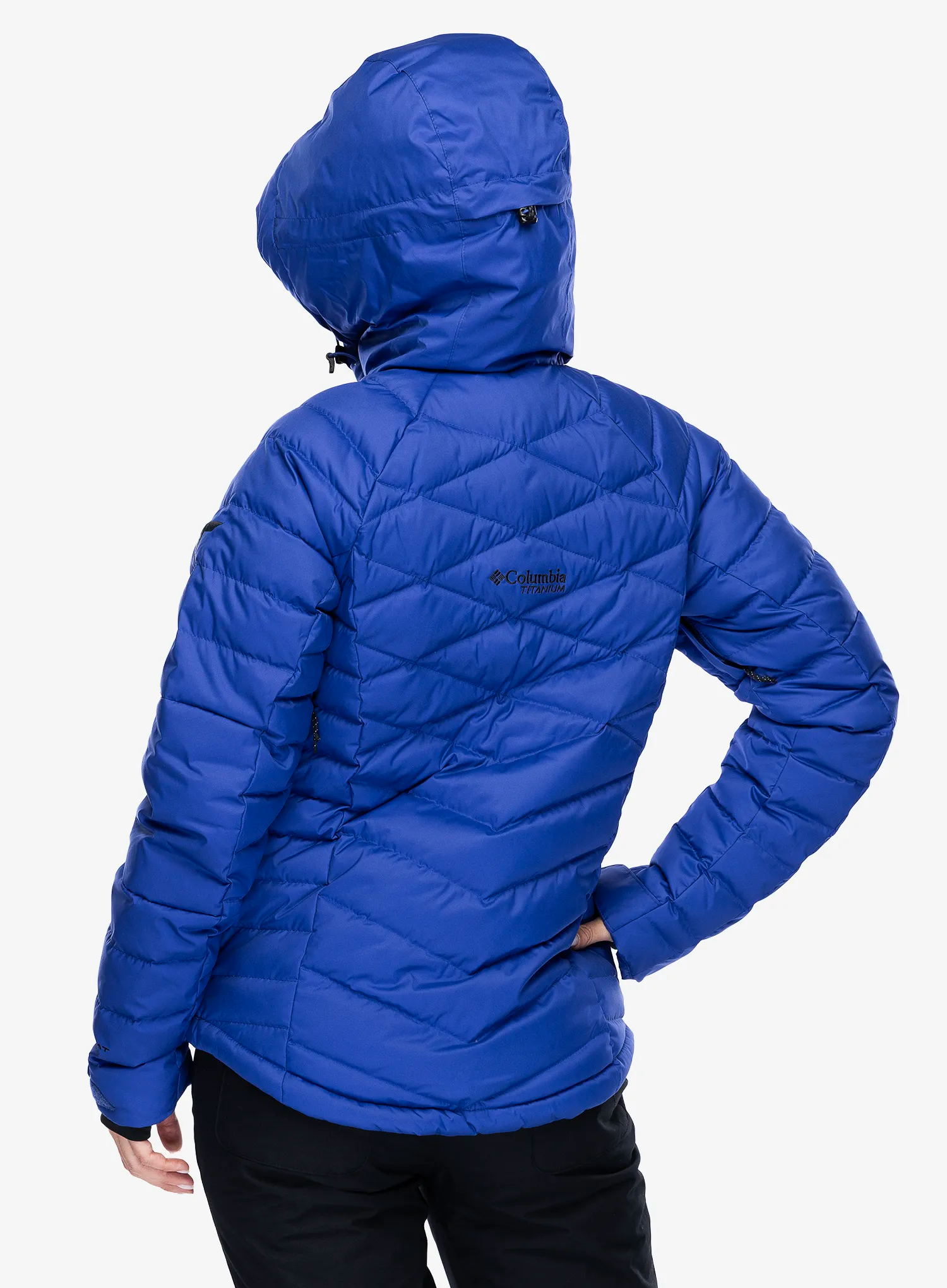 Dámská bunda Columbia Roaring Fork II Down Jacket - clematis blue