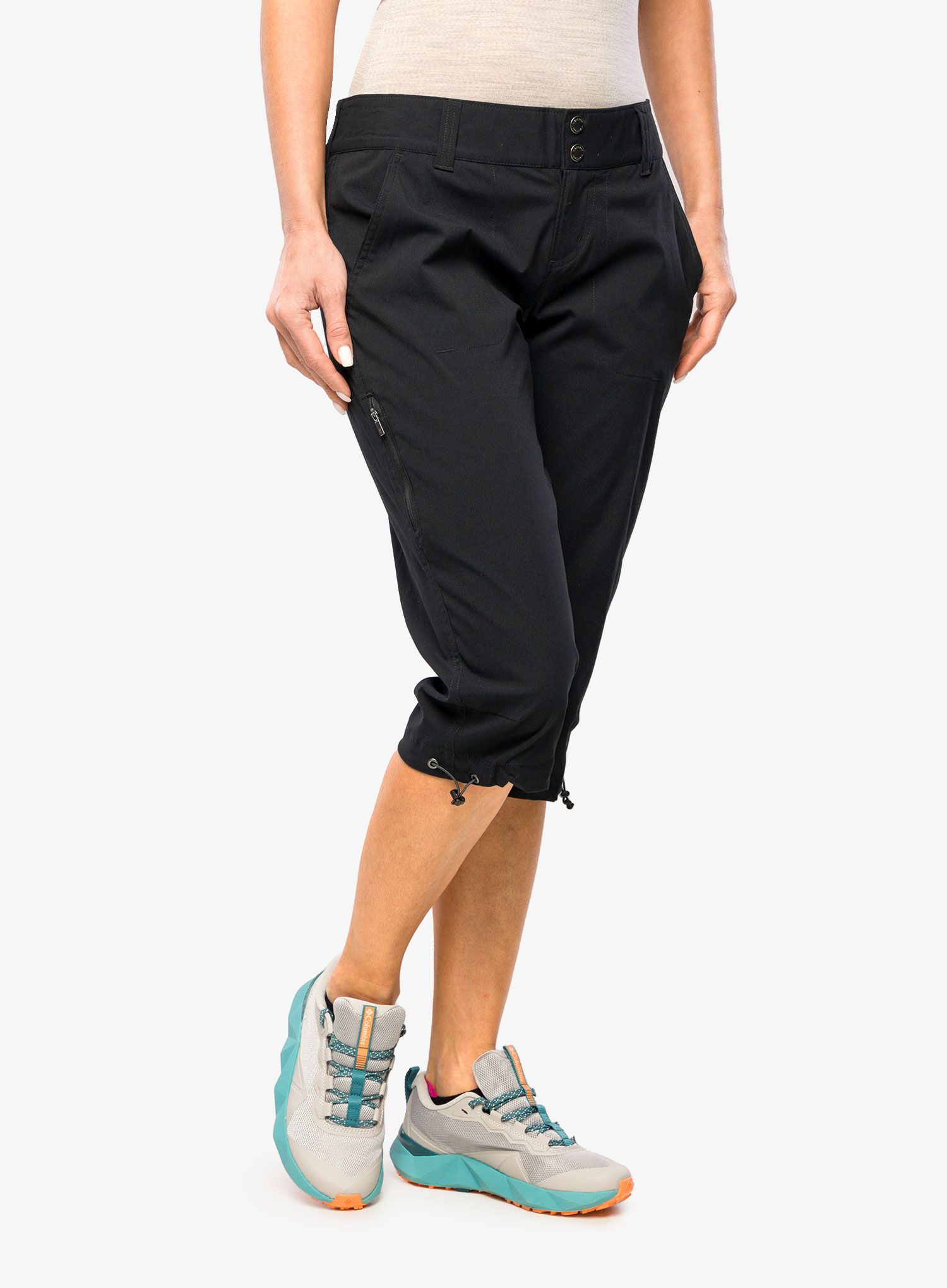 Dámské kraťasy Columbia Saturday Trail II Knee Pant - black