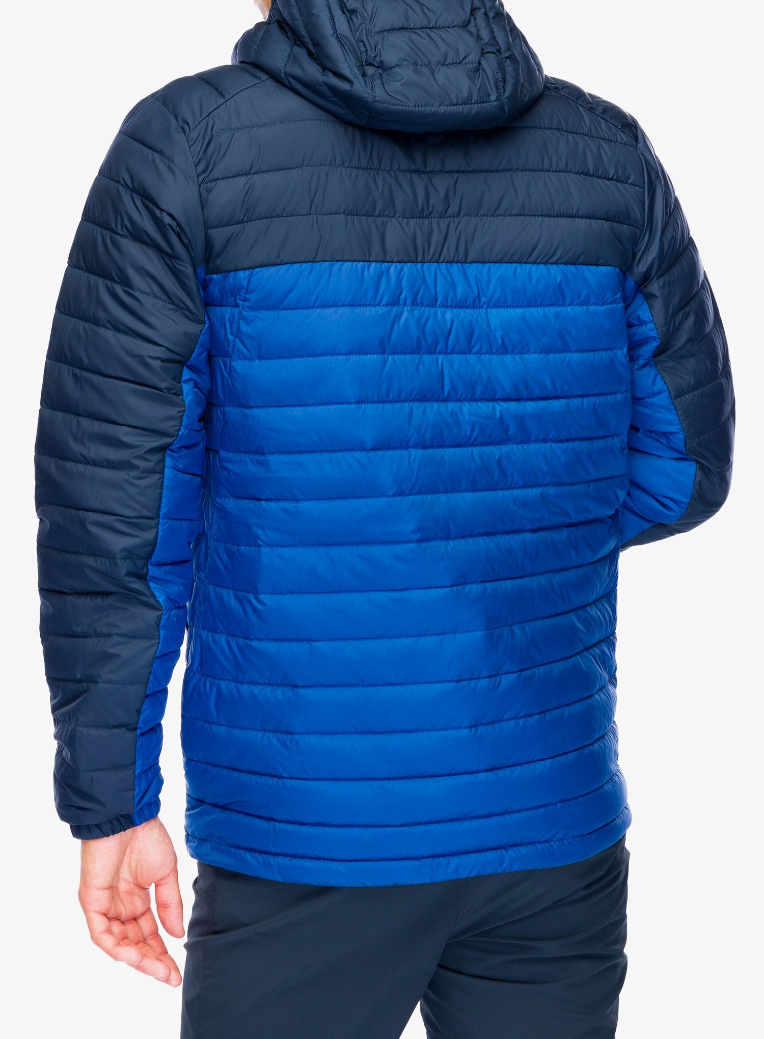 Zateplená bunda Columbia Silver Falls II Hooded Jacket - mountain blue/collegiate navy