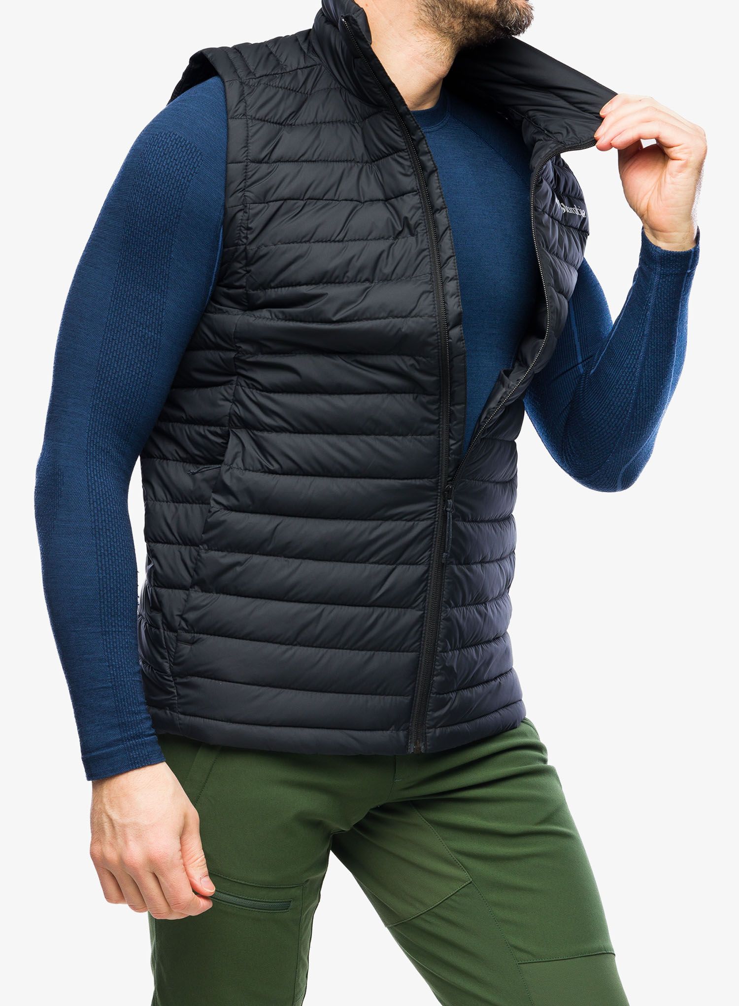 Zateplená vesta Columbia Silver Falls Vest - black