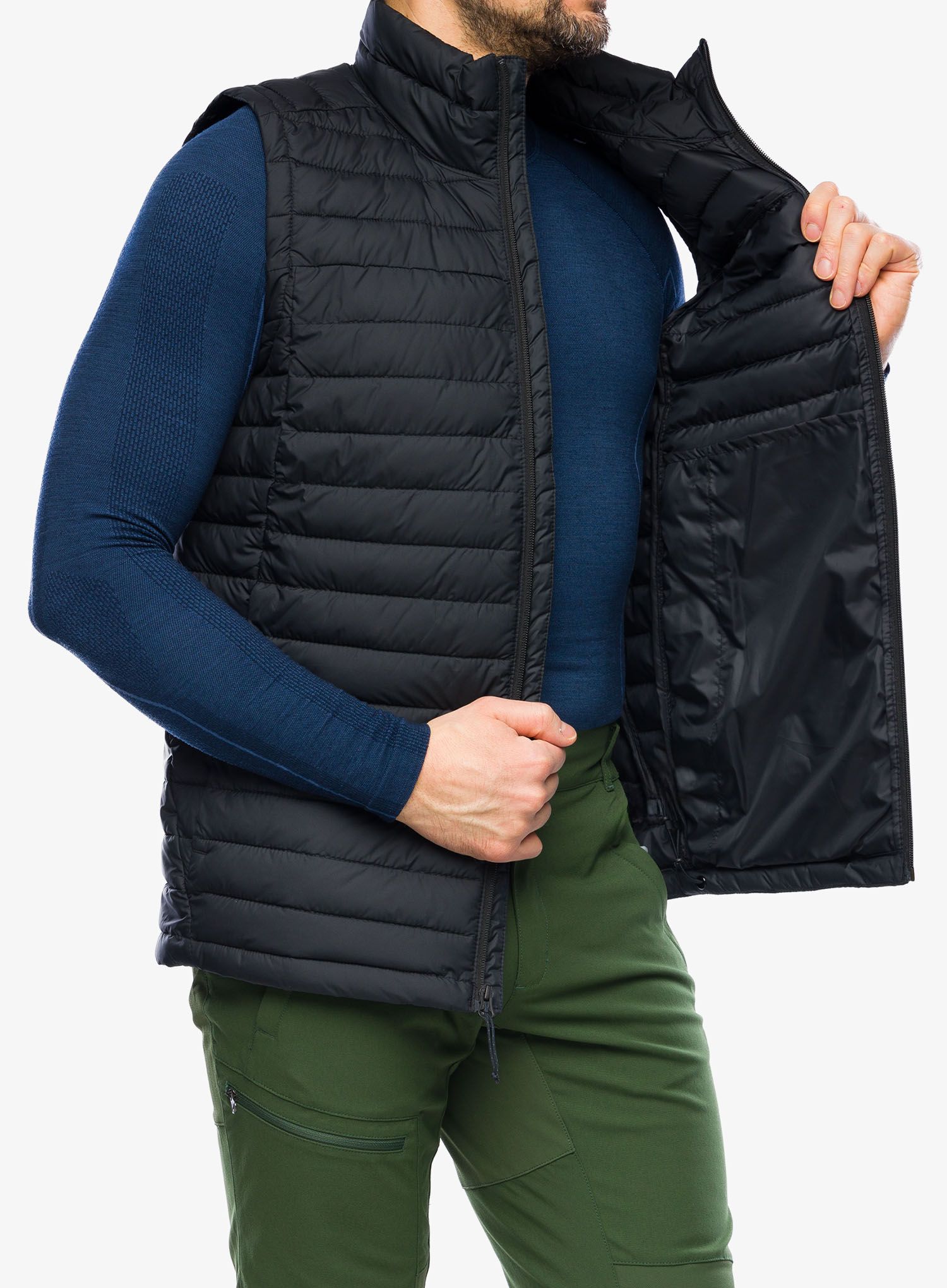 Zateplená vesta Columbia Silver Falls Vest - black