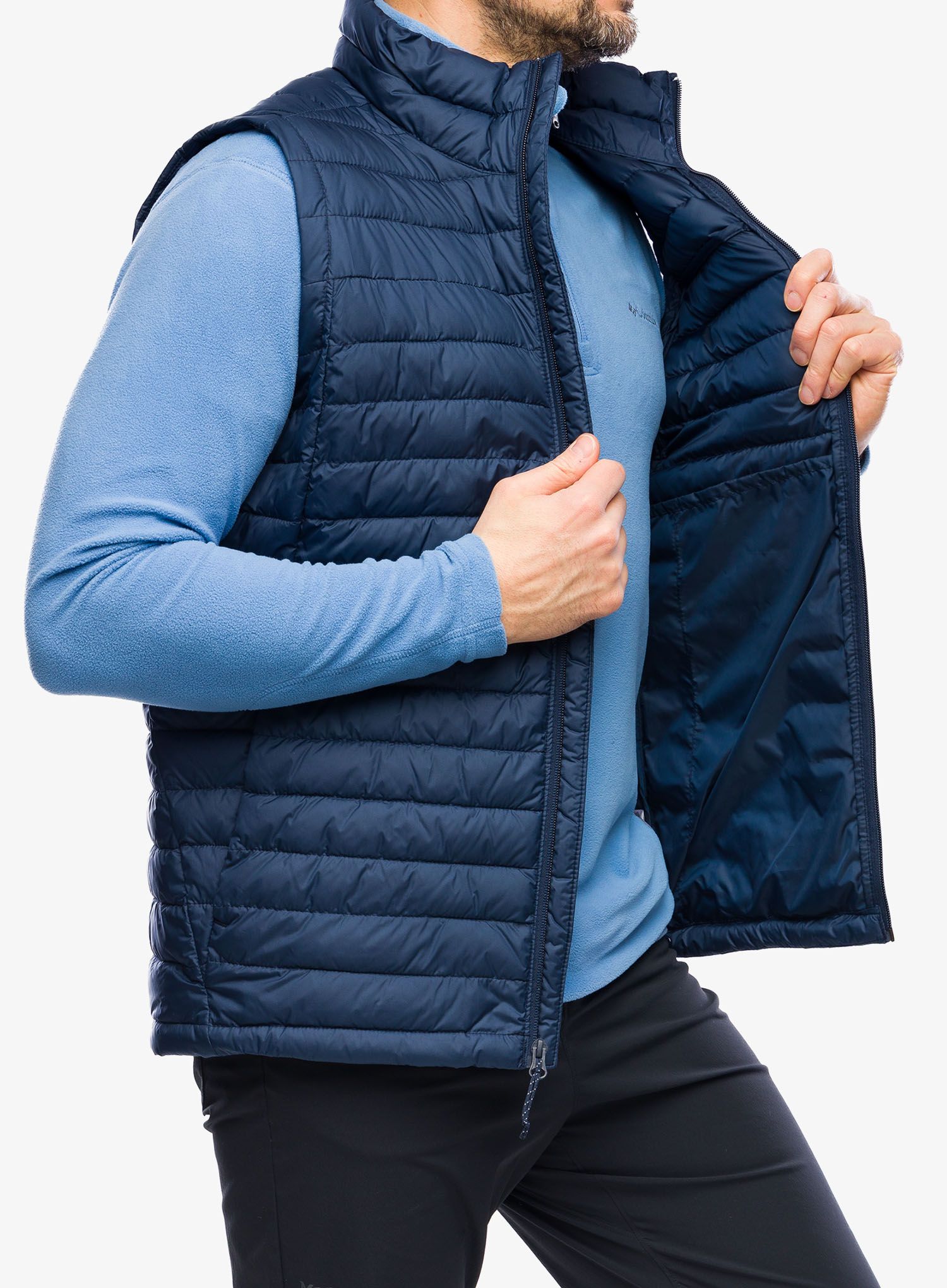 Zateplená vesta Columbia Silver Falls Vest - collegiate navy