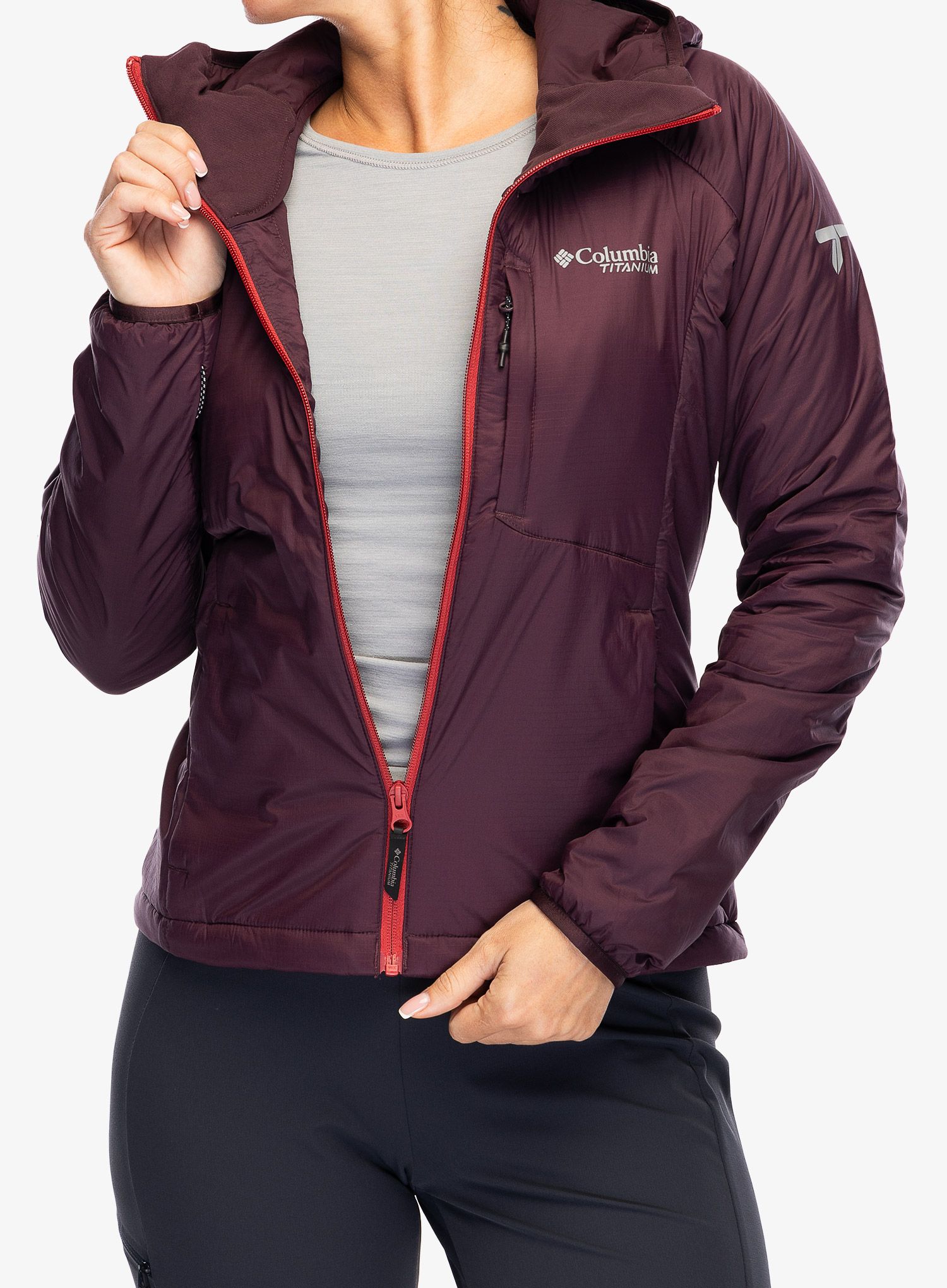 Zateplená bunda dámská Columbia Silver Leaf II Stretch Insulated Jacket - moonvista