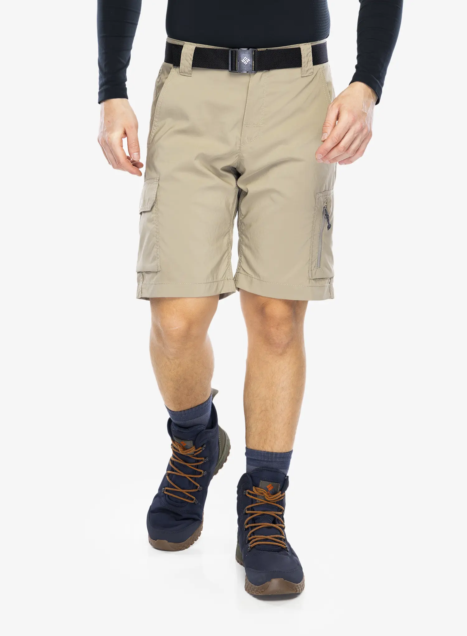 Outdoorové kraťasy Columbia Silver Ridge Utility Cargo Short - tusk